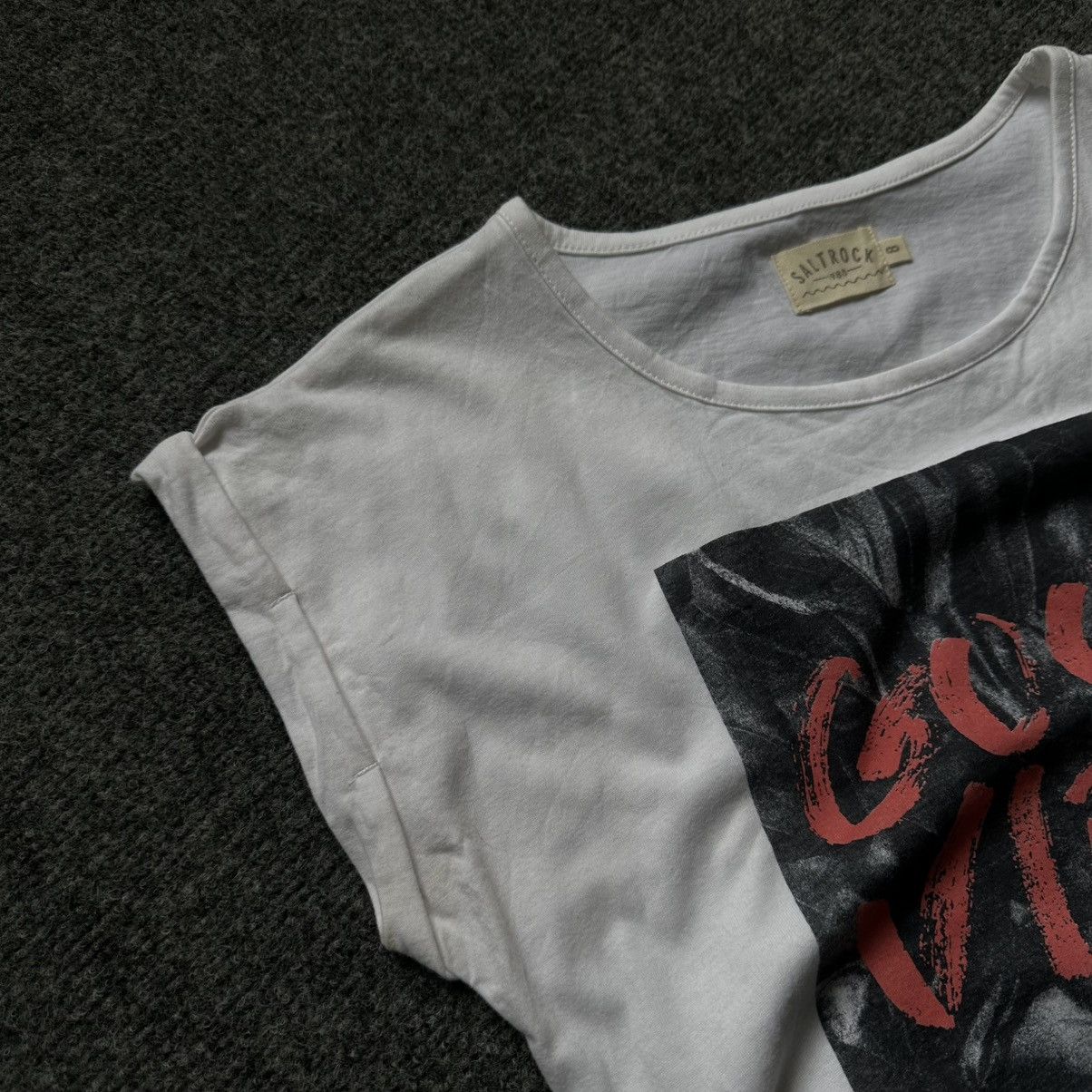 Sun Surf VTG Saltrock Women’s Tank Top Sleeveless Big Logo Size 8 00s Size S / US 4 / IT 40 - 7 Thumbnail