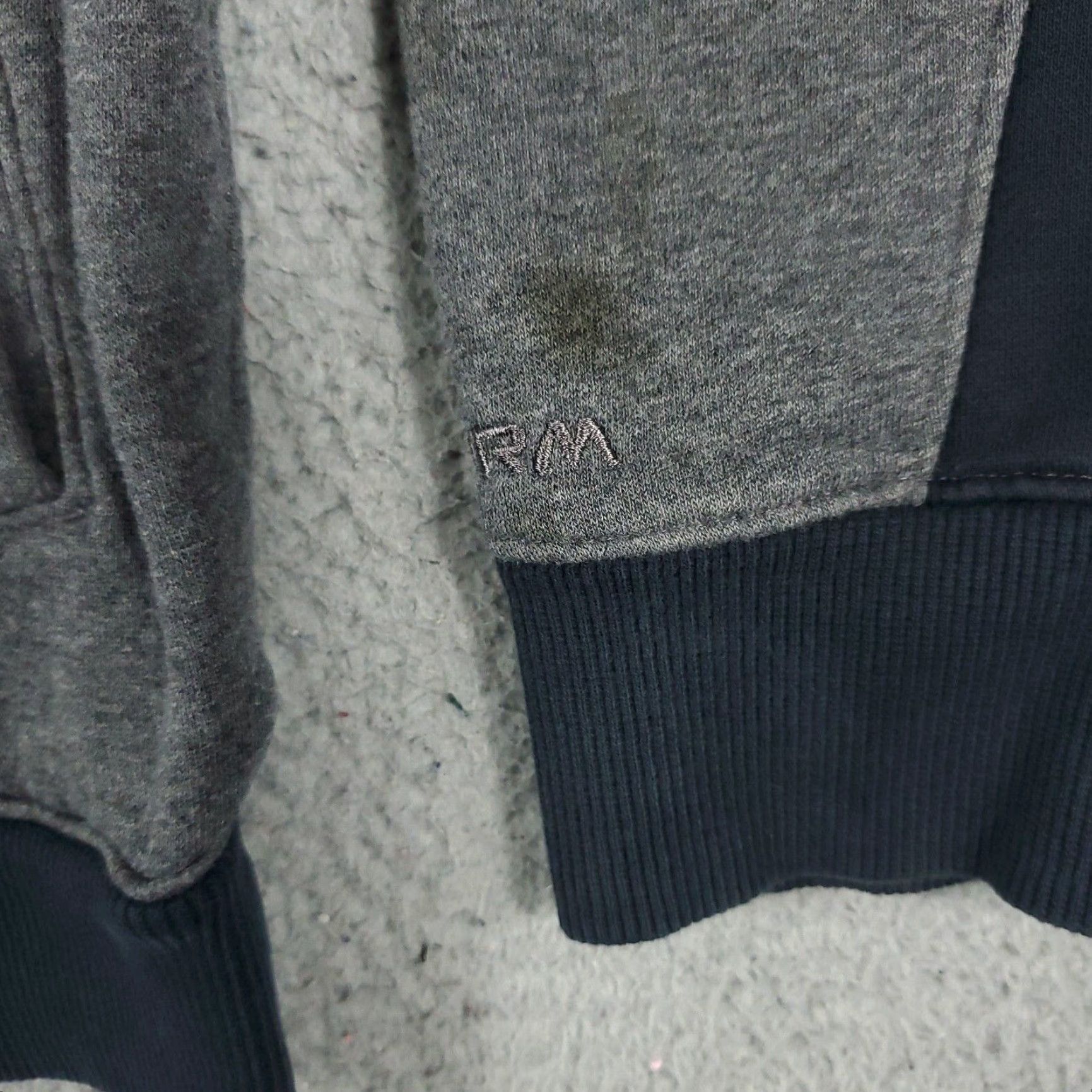 Johnston & Murphy Under Armour Mens XL Gray Full Zip Up Sweater Fleece Casual Business Wear * Size US XL / EU 56 / 4 - 5 Thumbnail