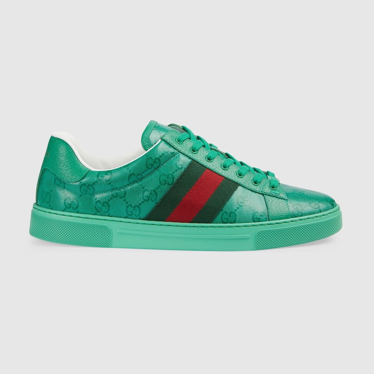 Gucci Ace GG Crystal Canvas Sneakers SIZE 11.5