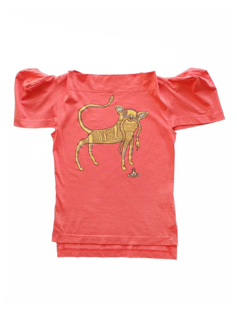 Vivienne Westwood Vivienne Westwood size2 Snake totem orange bubble sleeve on Size M / US 6-8 / IT 42-44 - 1 Thumbnail