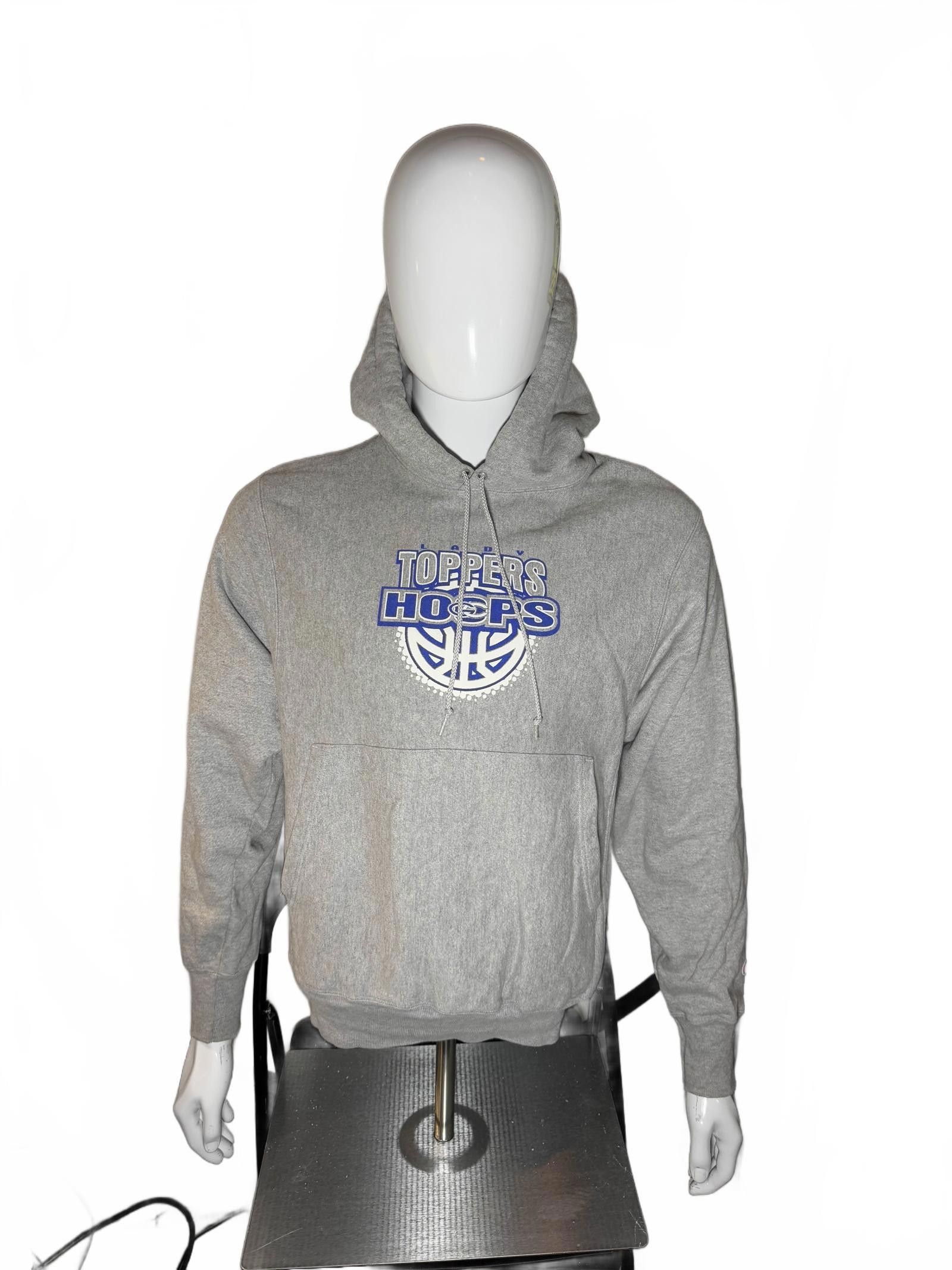 Champion Toppers Hoops Grey Hoodie - Casual Sportswear Size US S / EU 44-46 / 1 - 1 Thumbnail