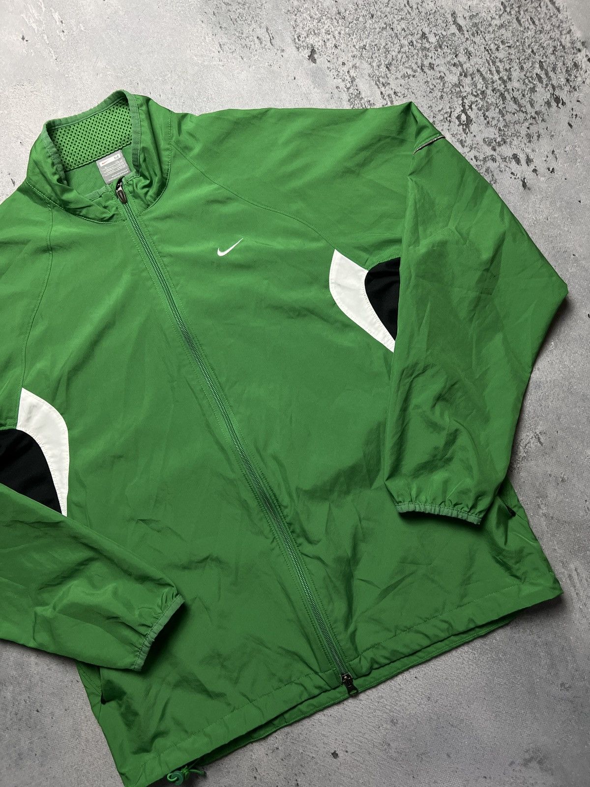 Nike Nike Vintage Zipper Jacket swoosh logo y2k 90s Zip-Up rare Size US M / EU 48-50 / 2 - 6 Thumbnail