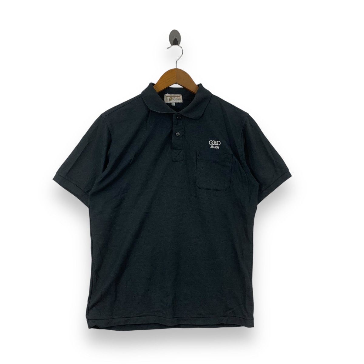 Vintage Vintage 90’ AUDI MOTORSPORT Embroidered Logo Polo Tee Size US M / EU 48-50 / 2 - 1 Thumbnail