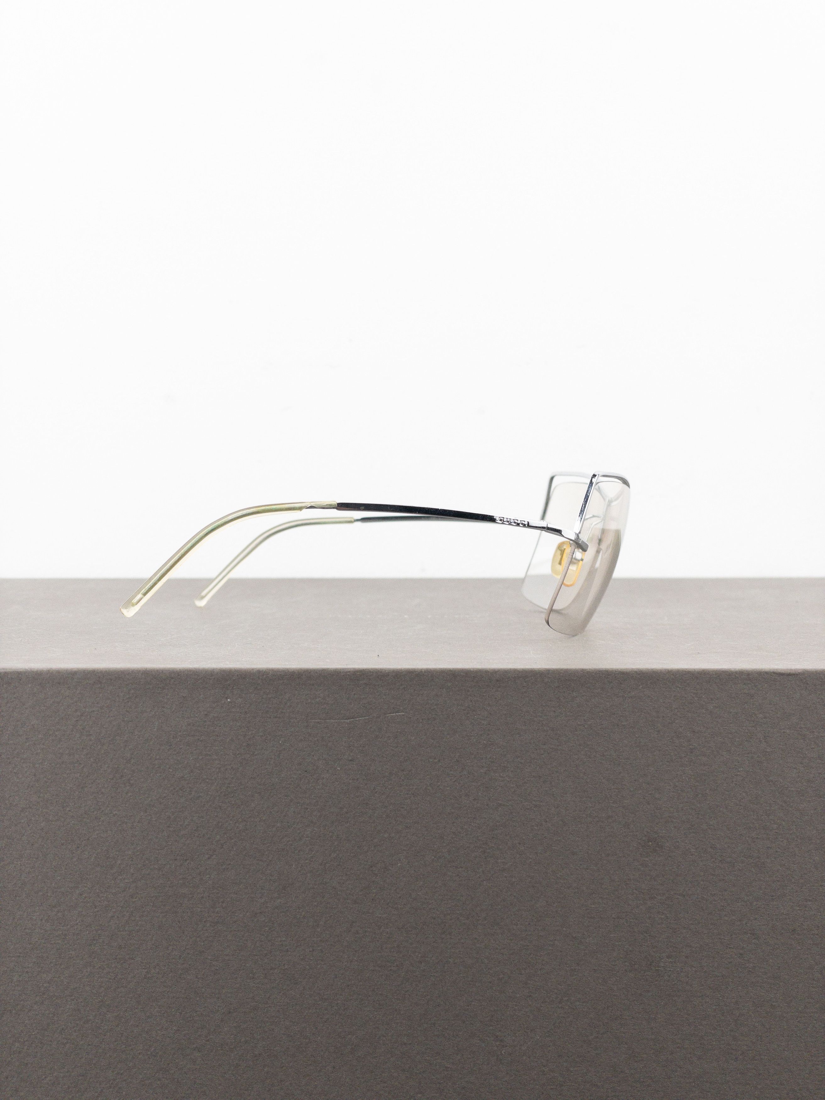 Gucci Gucci by Tom Ford 2000s GG2683/S Wrap Mask Shield Sunglasses Size ONE SIZE - 8 Thumbnail