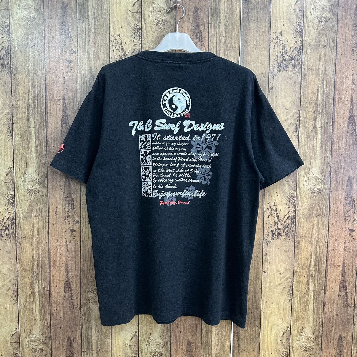Vintage 90s T&C Surf Hawaii Single StitchTshirt A733