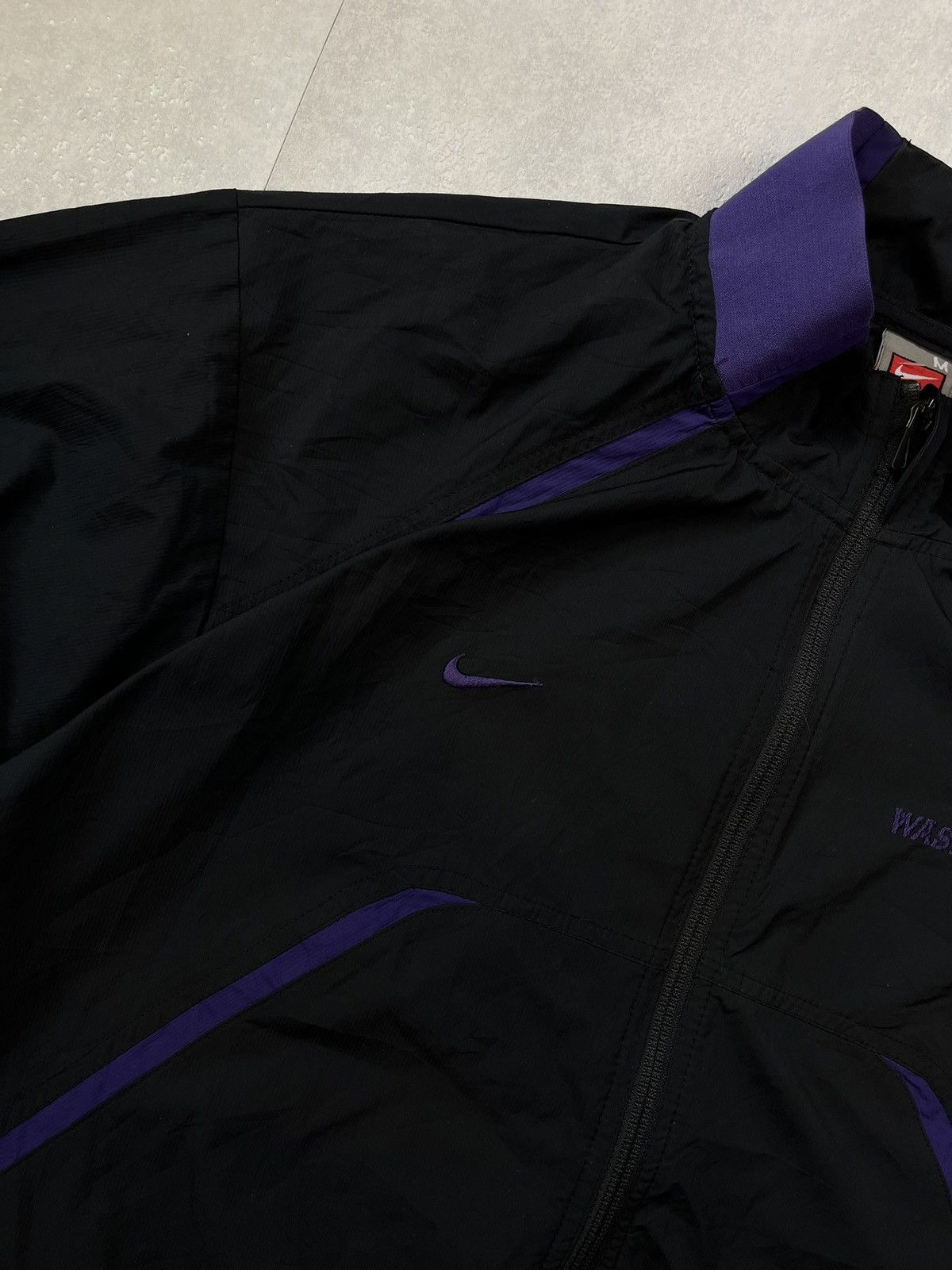 Nike × Vintage 90s Nike Washington Vintage Y2K Oversized Retro Jacket Size US M / EU 48-50 / 2 - 2 Thumbnail