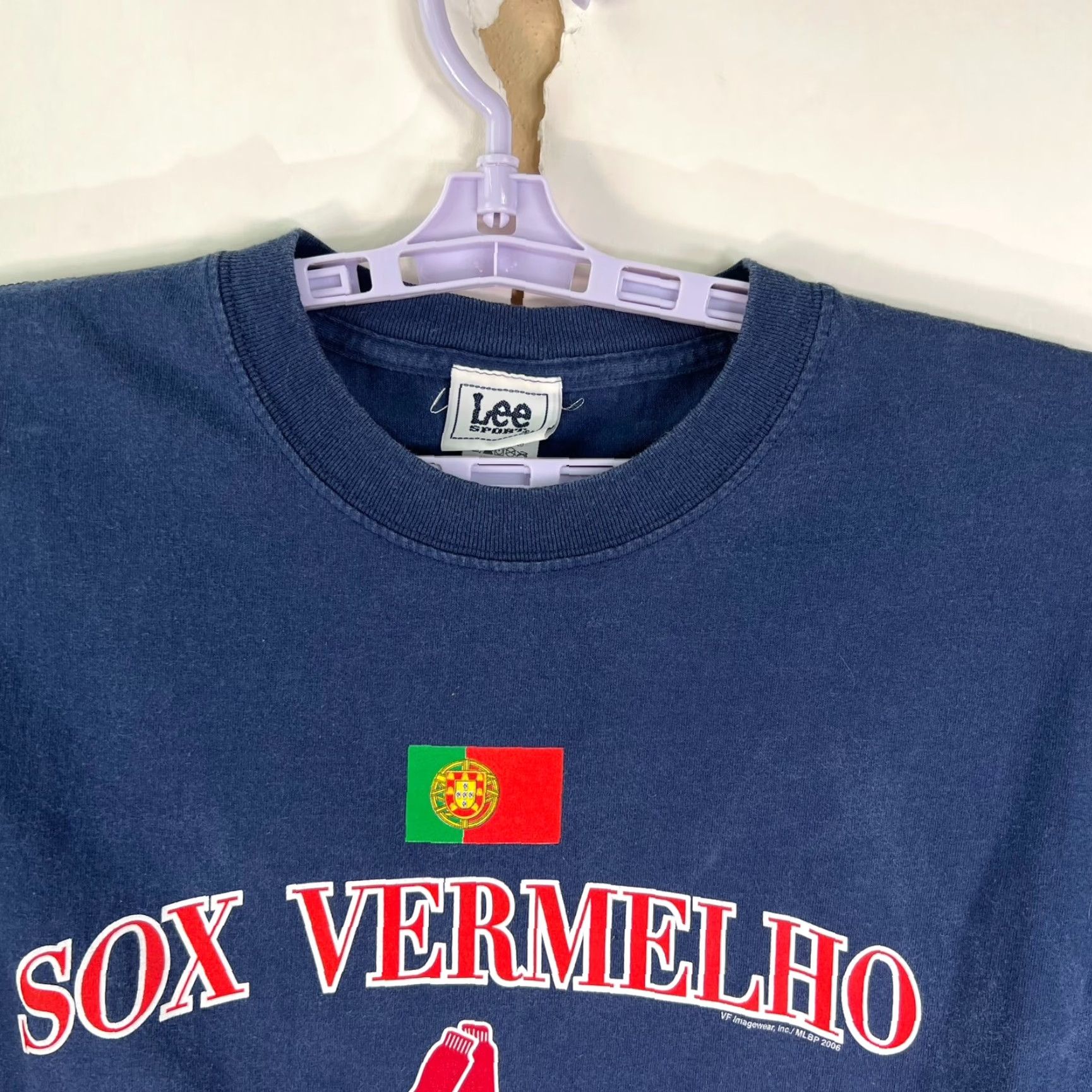 Lee Lee Graphic T Shirt Blue 2005 Size M Adult Tag Size US M / EU 48-50 / 2 - 2 Thumbnail