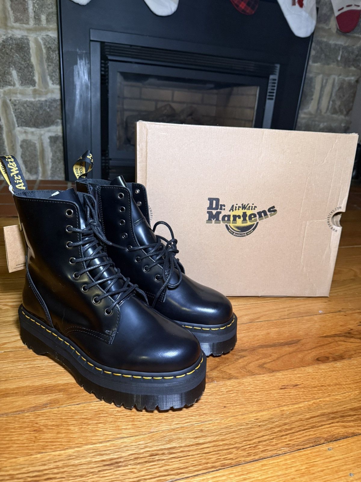 Dr. Martens Dr. Martens Jadon Platform Boots – New in Box Size US 10 / IT 40 - 1 Thumbnail