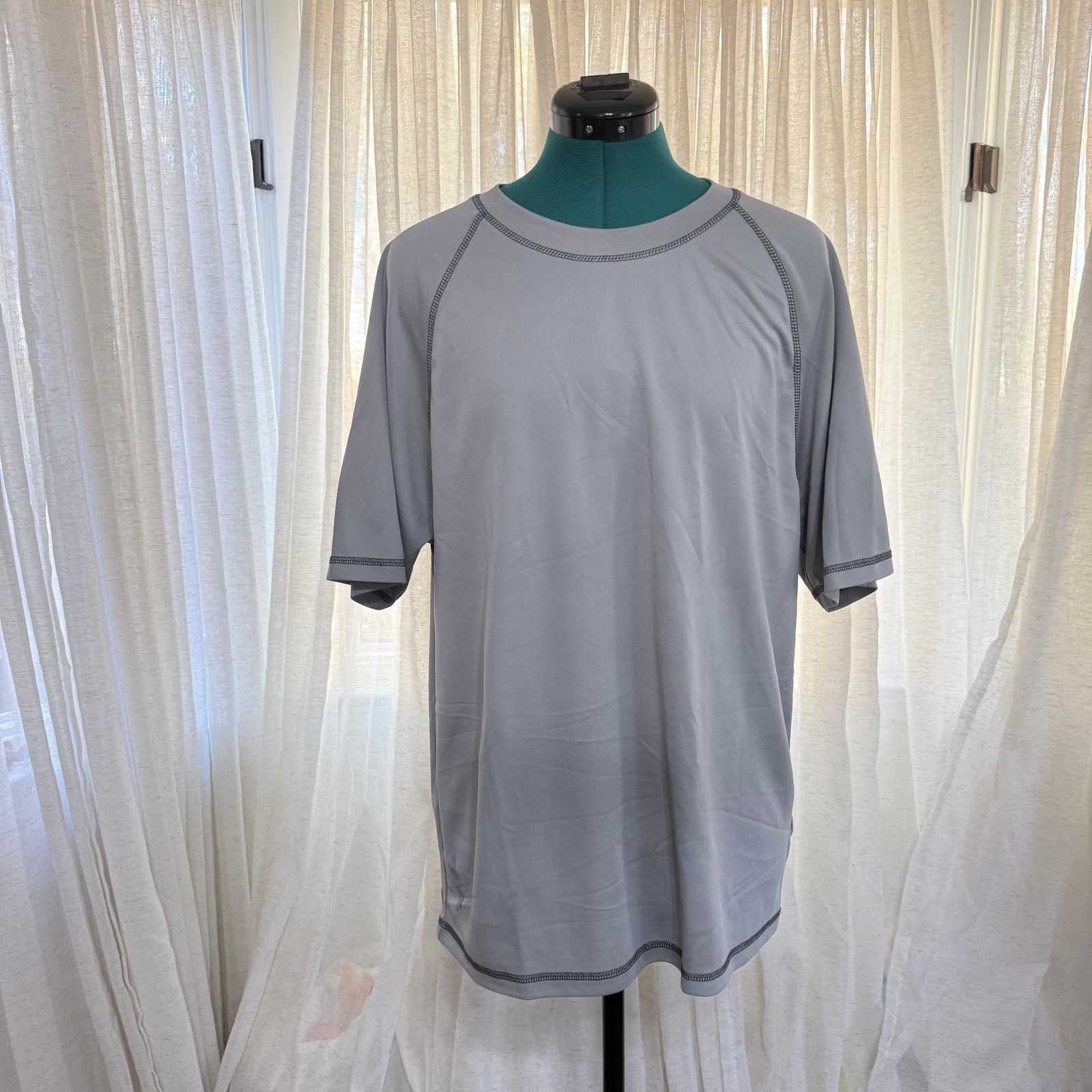 ZeroXposur X ZeroXposur Slate Gray Performance T-Shirt | Sz L Size US L / EU 52-54 / 3 - 2 Thumbnail