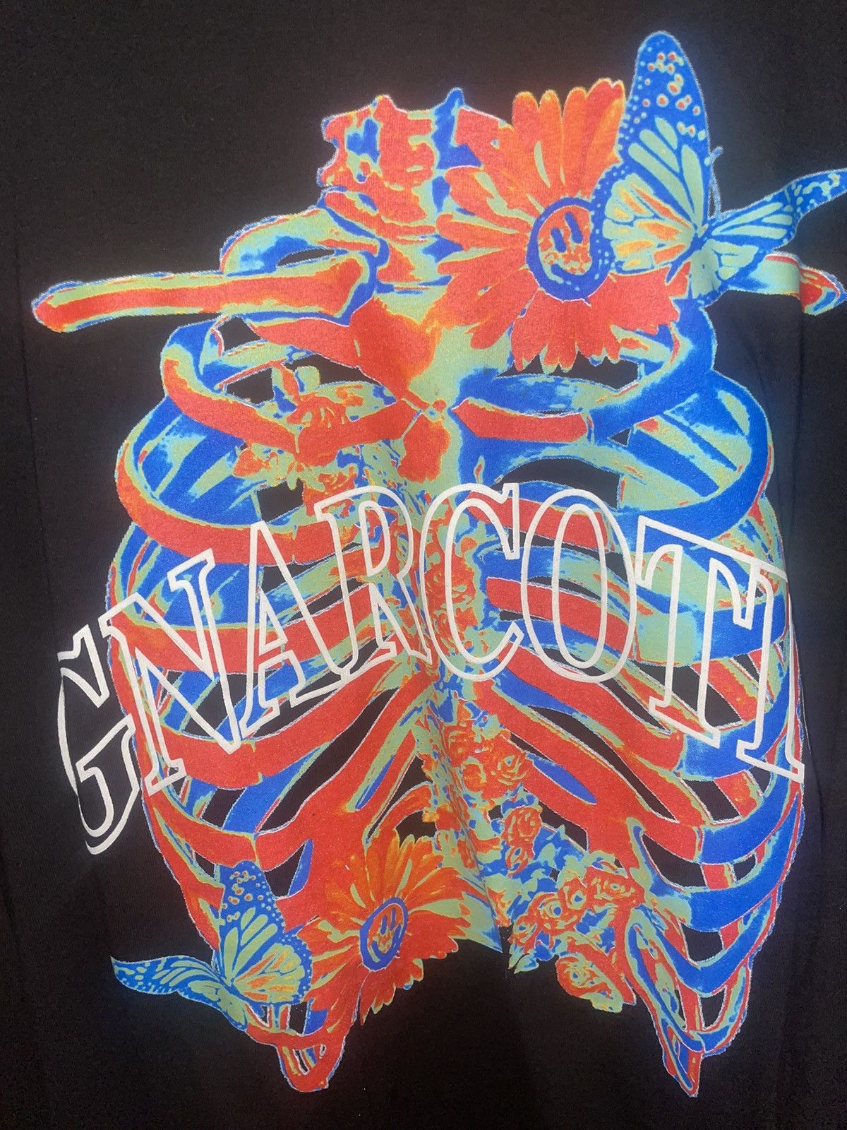 Gnarcotic × Stussy × Supreme Gnarcotic Neon Skeleton Long Sleeve Size US XL / EU 56 / 4 - 2 Thumbnail