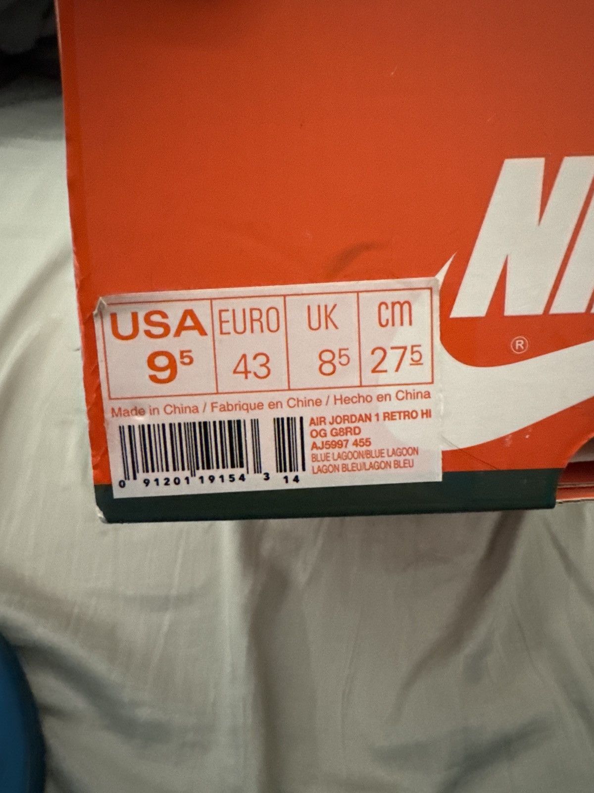 Gatorade × Jordan Brand × Nike Jordan 1 Gatorade size 9.5us men’s Size US 9.5 / EU 42-43 - 9 Thumbnail