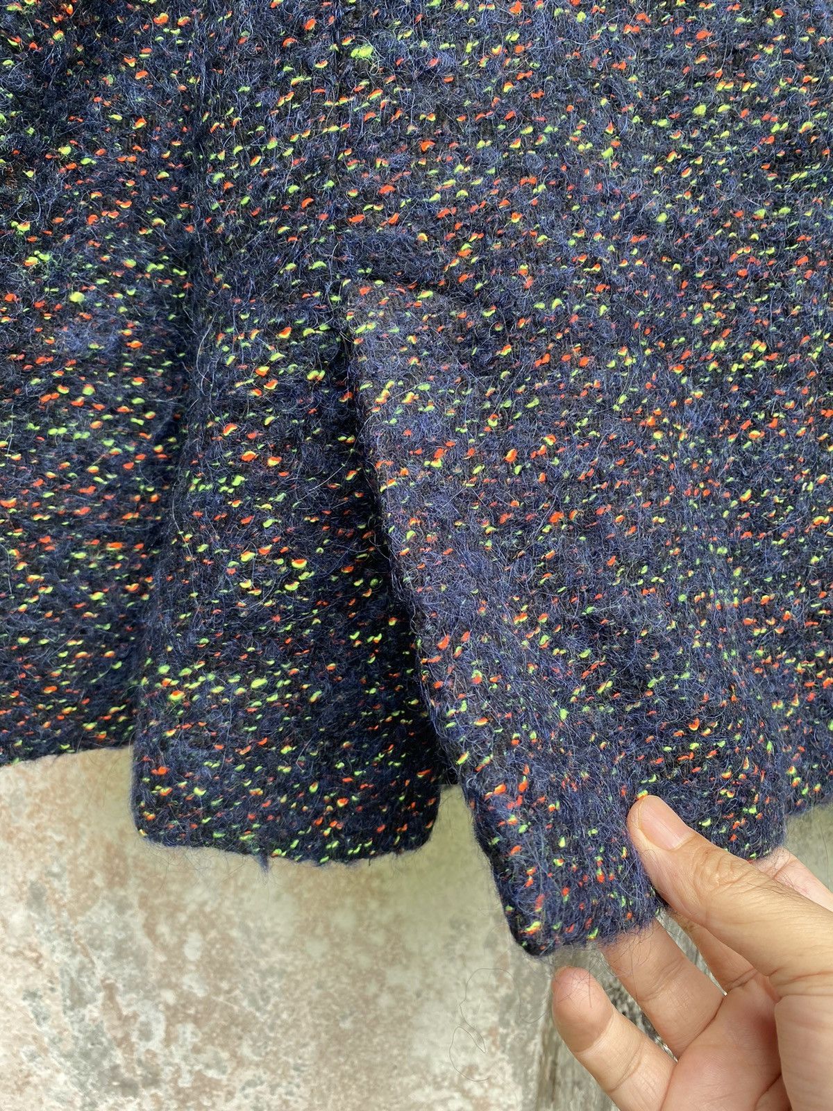 Zara Nice Design Zara Man MohairMulticolor Beaded Wool Jacket Size US M / EU 48-50 / 2 - 9 Thumbnail