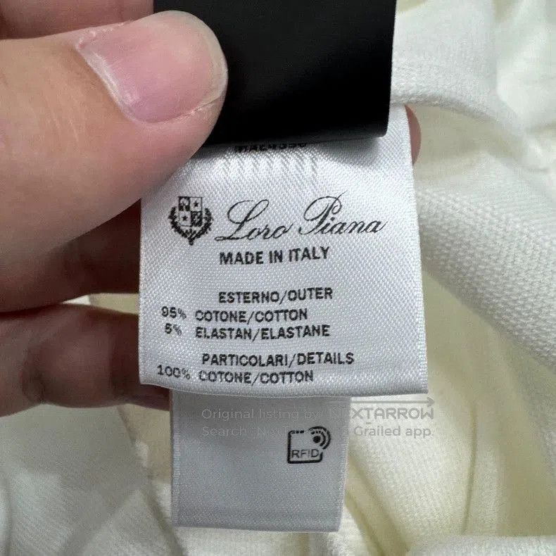 Loro Piana Loro Piana Striped Polo Shirt. Size US XXL / EU 58 / 5 - 4 Thumbnail