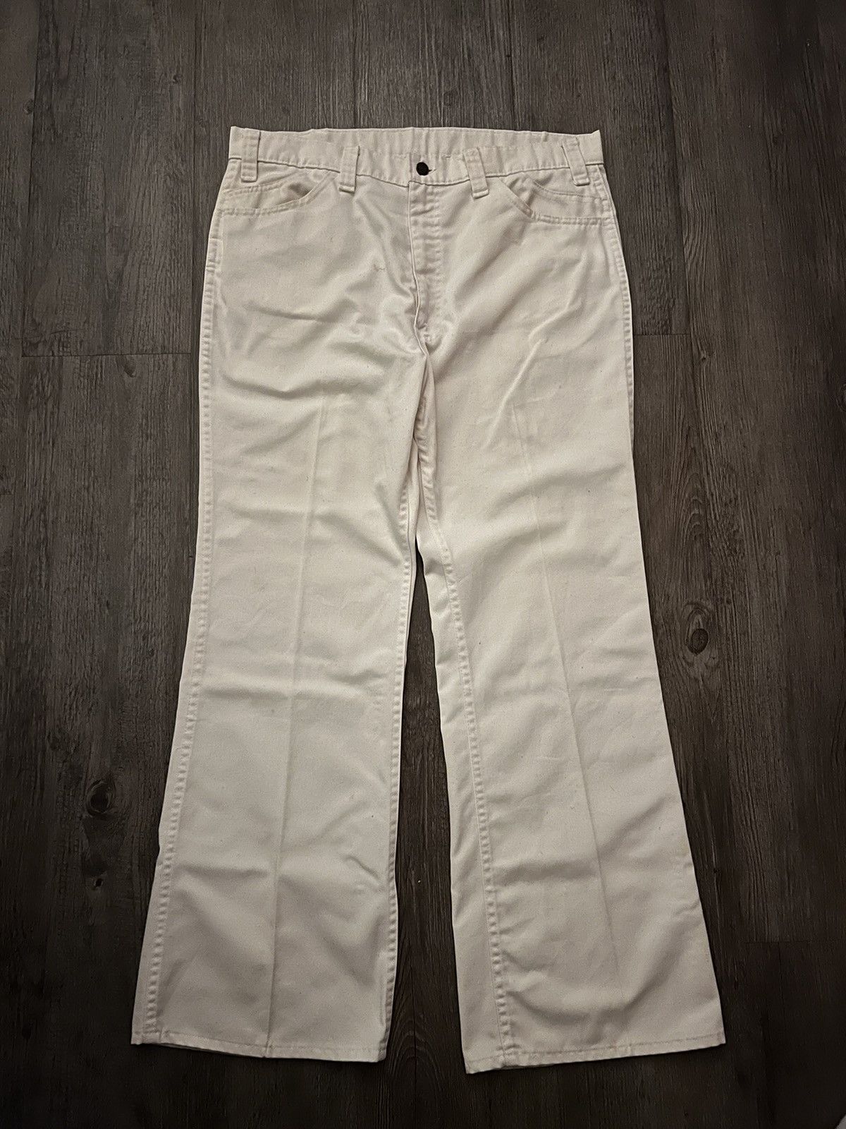 image of Levis x Levis Vintage Clothing Vintage Levi’S For Men Bell Bottoms in White (Size 36)