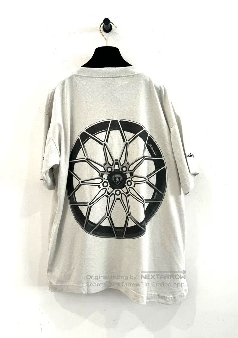 Balenciaga Balenciaga Racing Wheel Hub Short Sleeve Size US XS / EU 42 / 0 - 3 Thumbnail