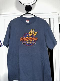 Supreme Fire T Shirt | Grailed