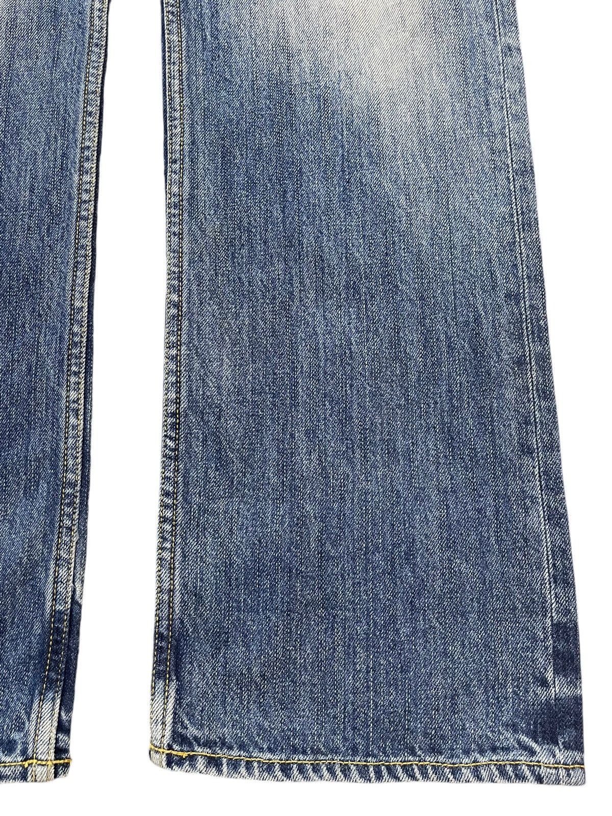 14th Addiction Vintage Japanese Genoese Faded Wash Style Loose Jeans Size US 32 / EU 48 - 8 Thumbnail