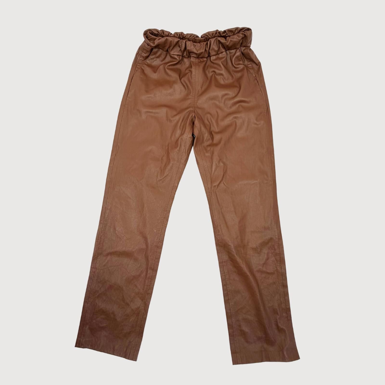 Other Anine Bing Colton Leather Look Track Pants M Size 26" / US 2 / IT 38 - 5 Thumbnail