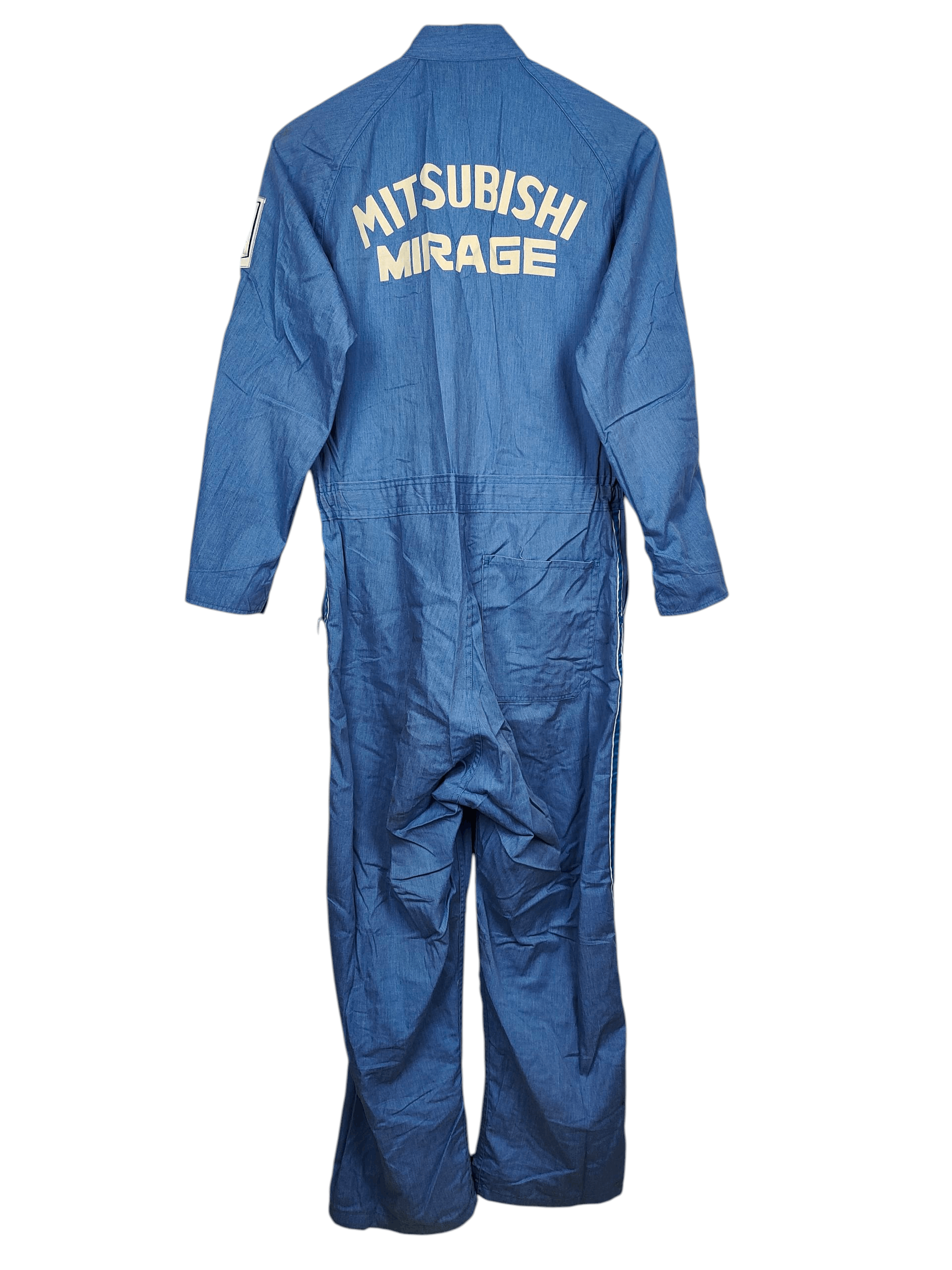 Japanese Brand Mitsubishi Mirage Staff Workwear Coverall Jacket Size US L / EU 52-54 / 3 - 7 Thumbnail