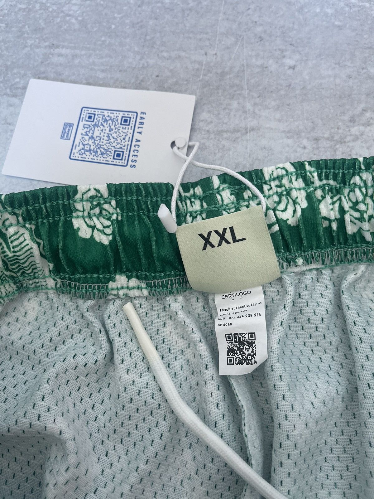 Bravest Studios × Hypebeast 🙏🏻 Bravest Studios Green Mary Mesh Shorts XXL Size 2XL 🙏🏻 Size US 38 / EU 54 - 3 Thumbnail