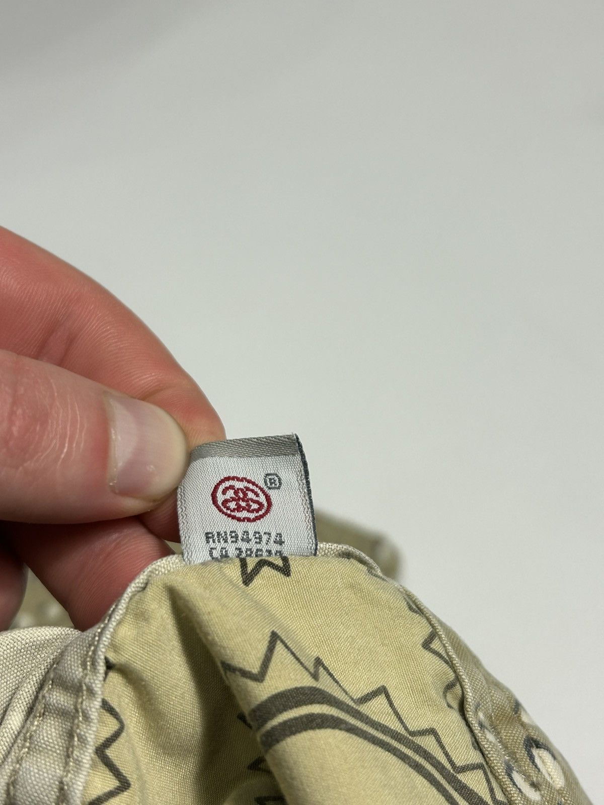 Stussy × Vintage Stussy Vintage Cargo Shorts Camo Mens Size 30 Size US 30 / EU 46 - 13 Thumbnail