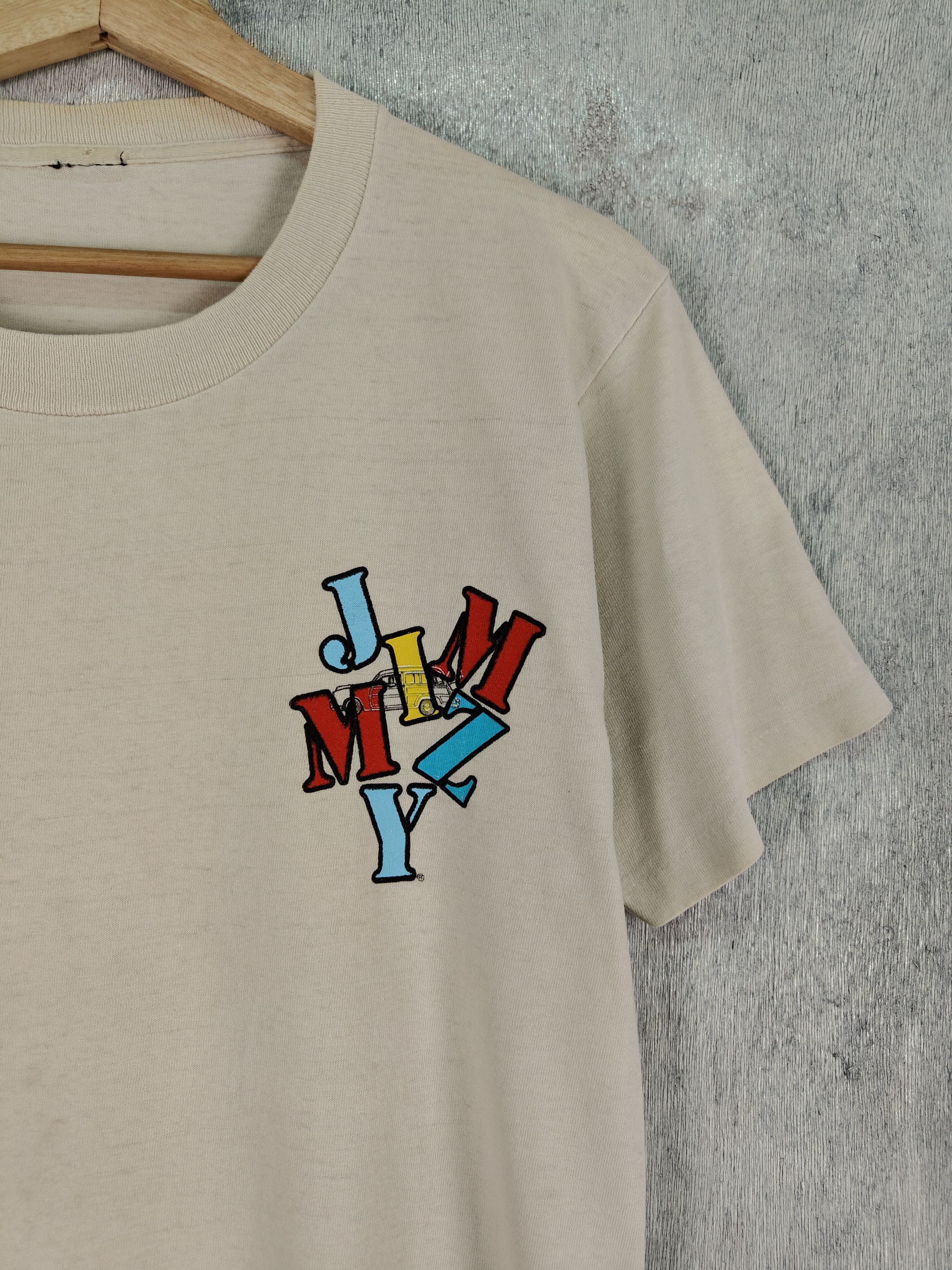 Band Tees Vintage 80s Jimmy Z Shirt Size US S / EU 44-46 / 1 - 4 Thumbnail