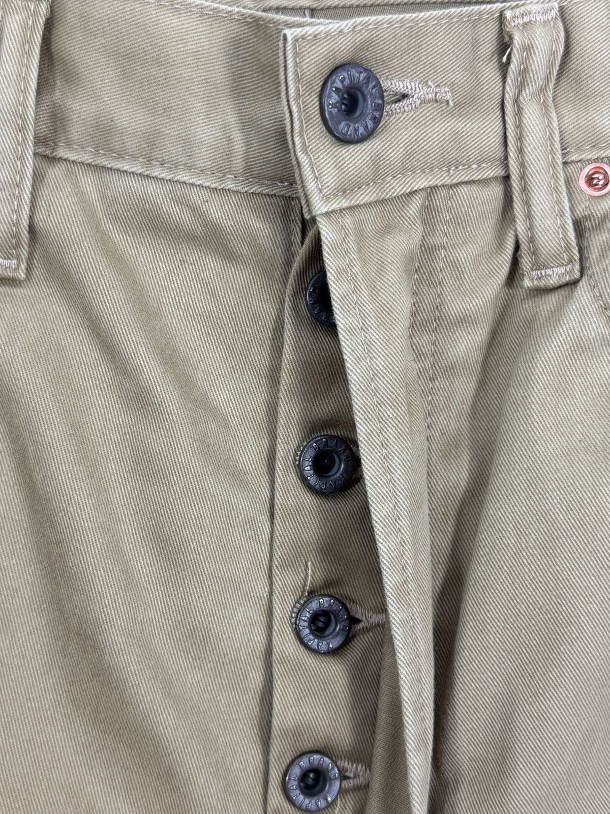 Kapital KAPITAL BONE STICH DENIM TROUSERS FITS W34 Size US 36 / EU 52 - 7 Thumbnail