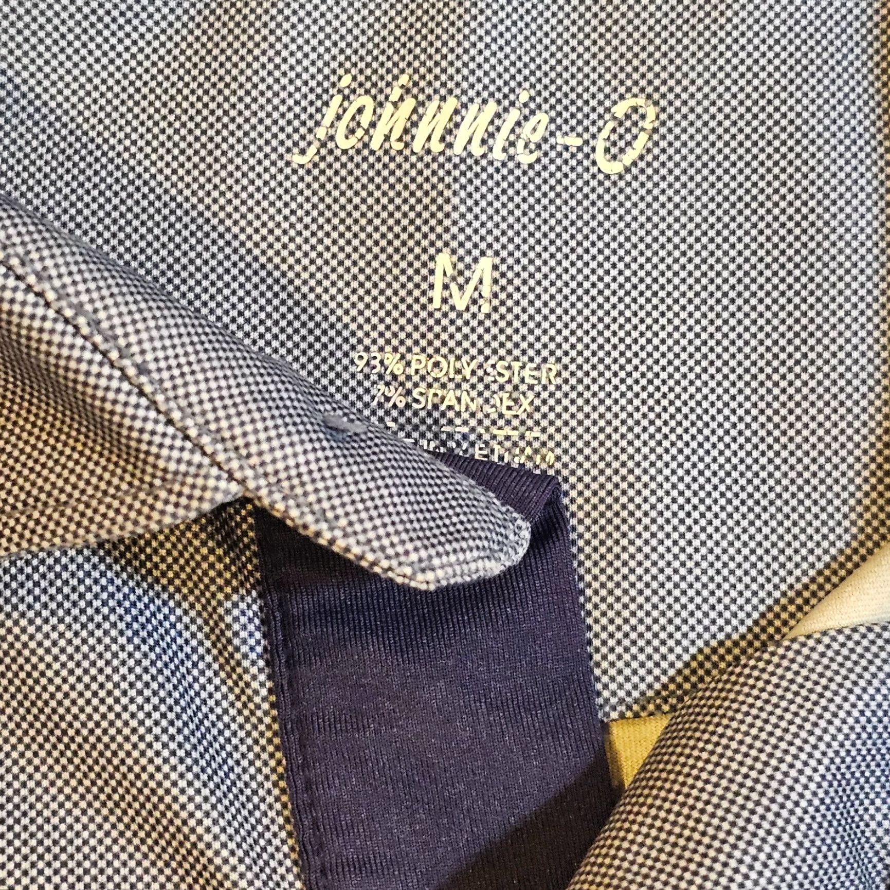johnnie-O Johnnie-O Shirt Mens Large Gray Golf Polo Short Sleeve Performance Casual Shirt Size US L / EU 52-54 / 3 - 3 Thumbnail
