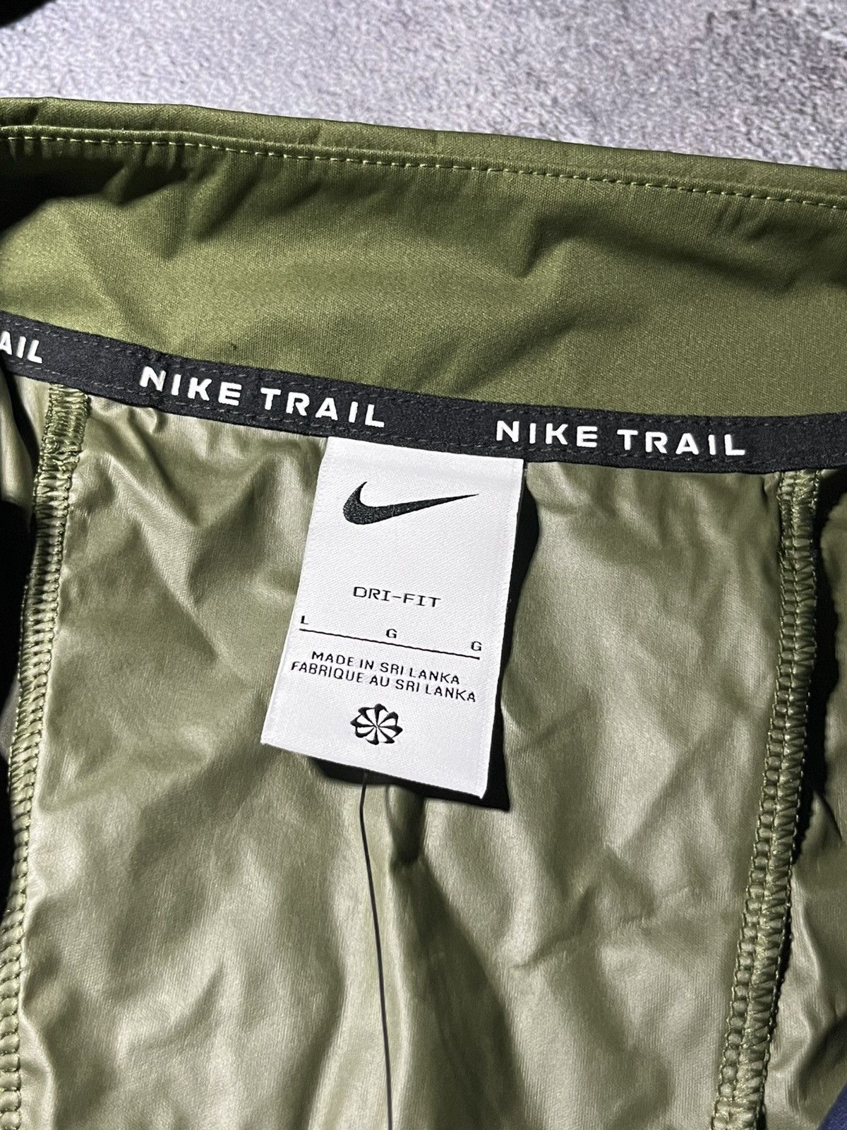 Nike NEW Nike Dri-Fit Trail Running 1/3 Zip Longsleeve Shirt Size US L / EU 52-54 / 3 - 12 Thumbnail