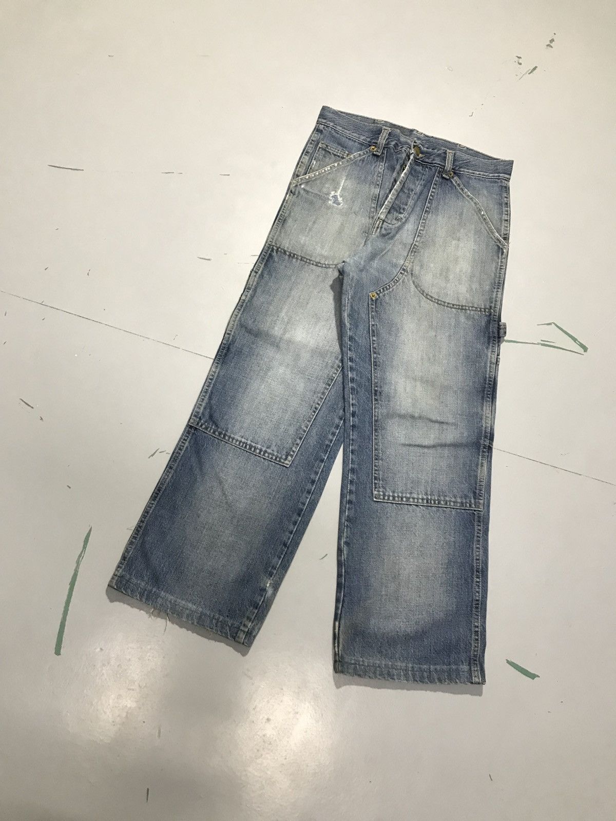 Carhartt Vintage carhartt repaired double knee workwear Size US 30 / EU 46 - 3 Thumbnail