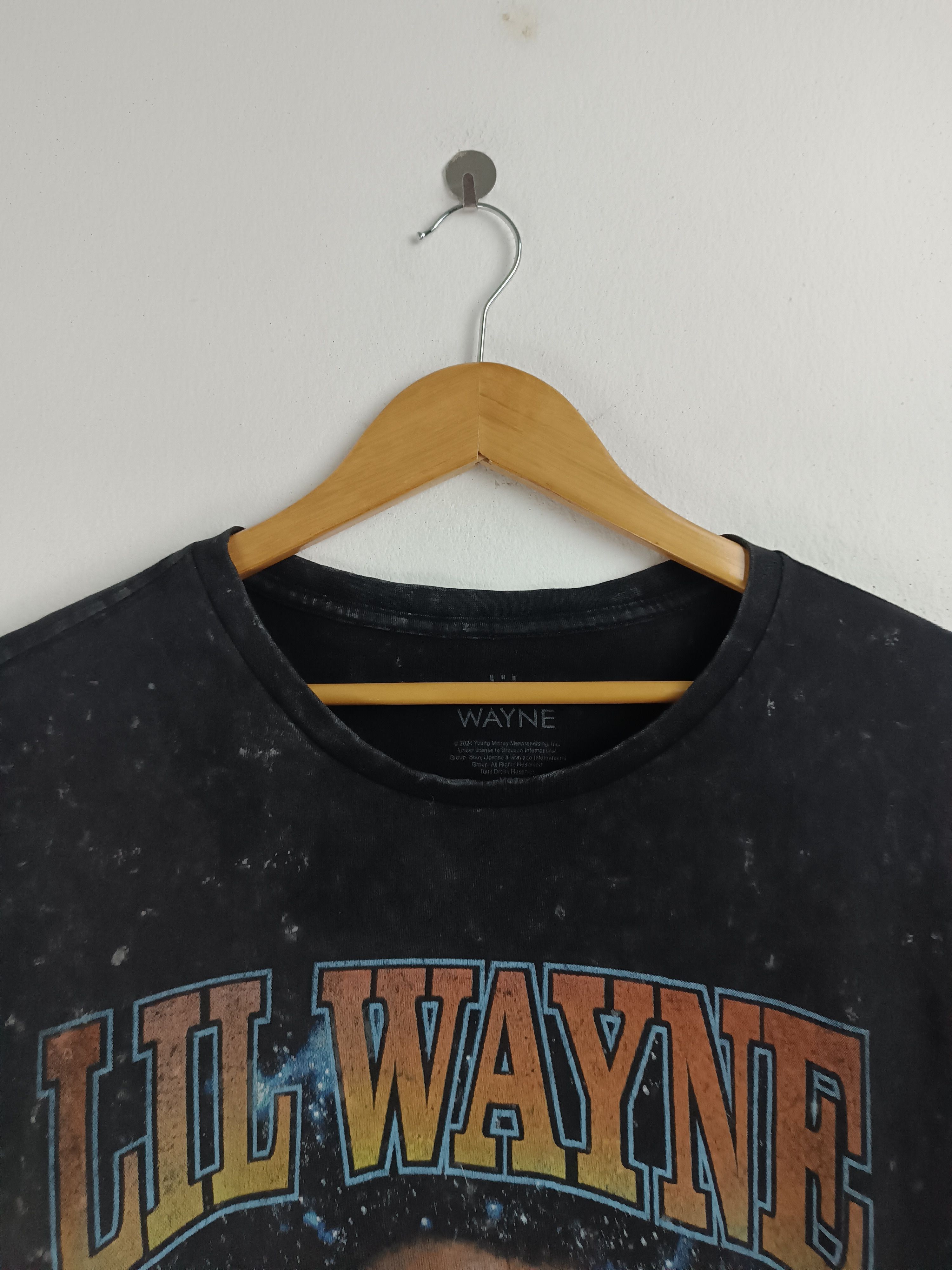 Rap Tees THRASHED FADED VINTAGE LIL WAYNE BABY TEE eminem 50cent Size US L / EU 52-54 / 3 - 11 Thumbnail