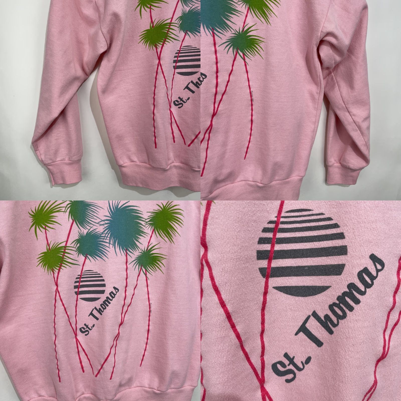 Pinko VINTAGE Textile Prints Sweatshirt Women Bob? Size L / US 10 / IT 46 - 8 Thumbnail