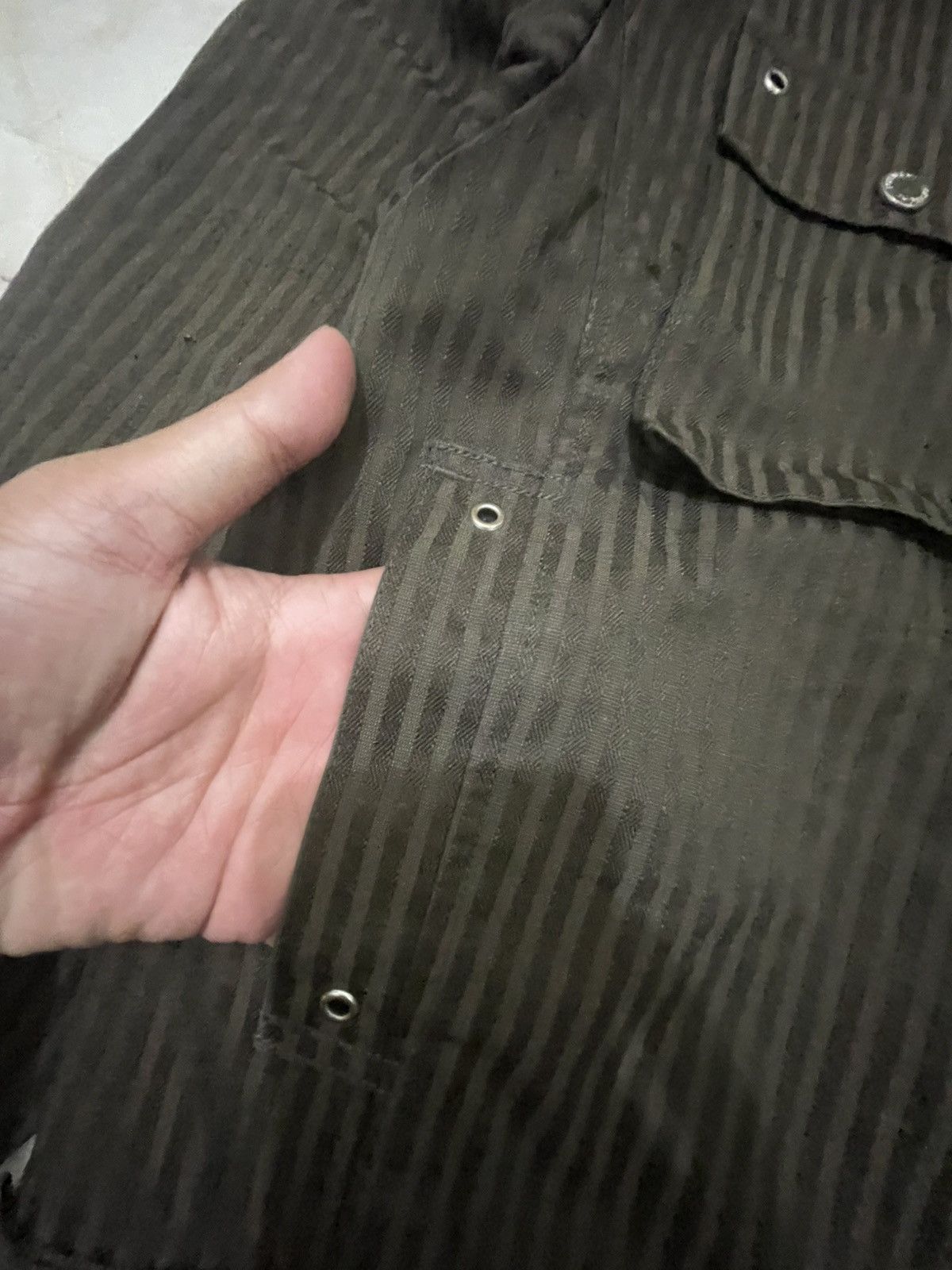 Japanese Brand × Vintage Japanese Trashed Workers Jacket Size US M / EU 48-50 / 2 - 12 Thumbnail