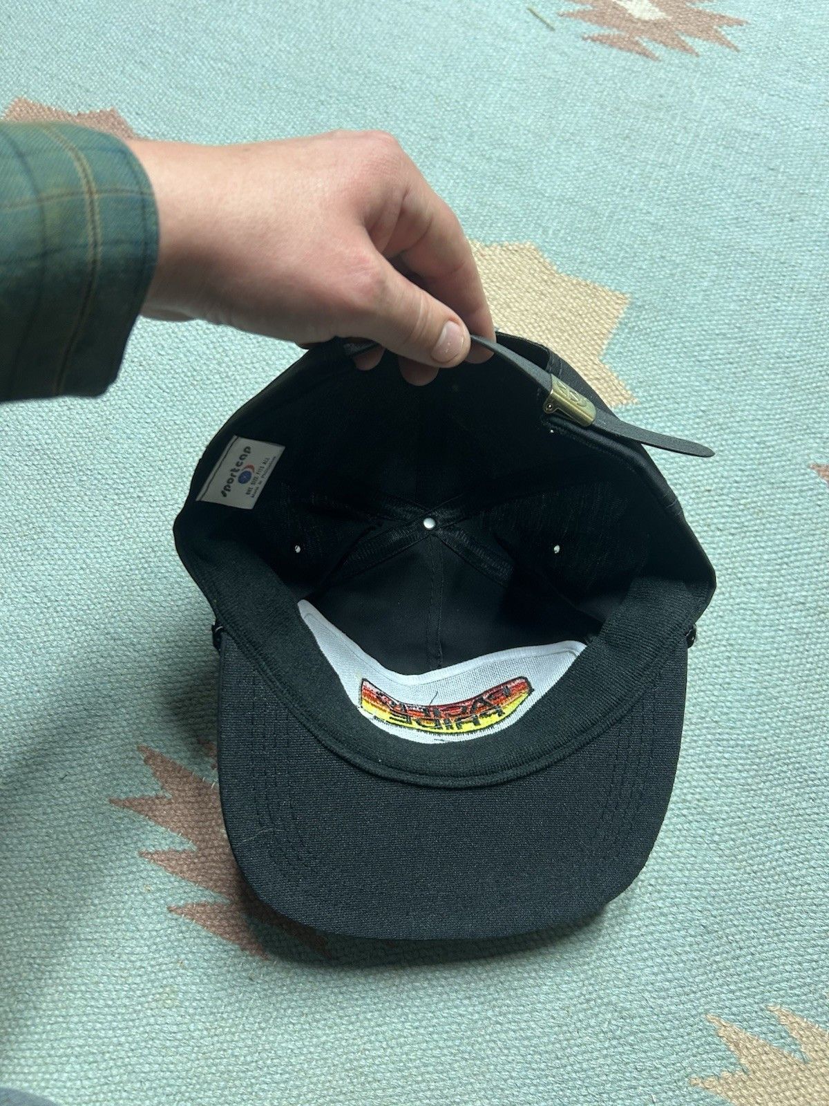 Vintage Vintage Strapback hat pacific pride gas fuel embroidered Size ONE SIZE - 5 Thumbnail