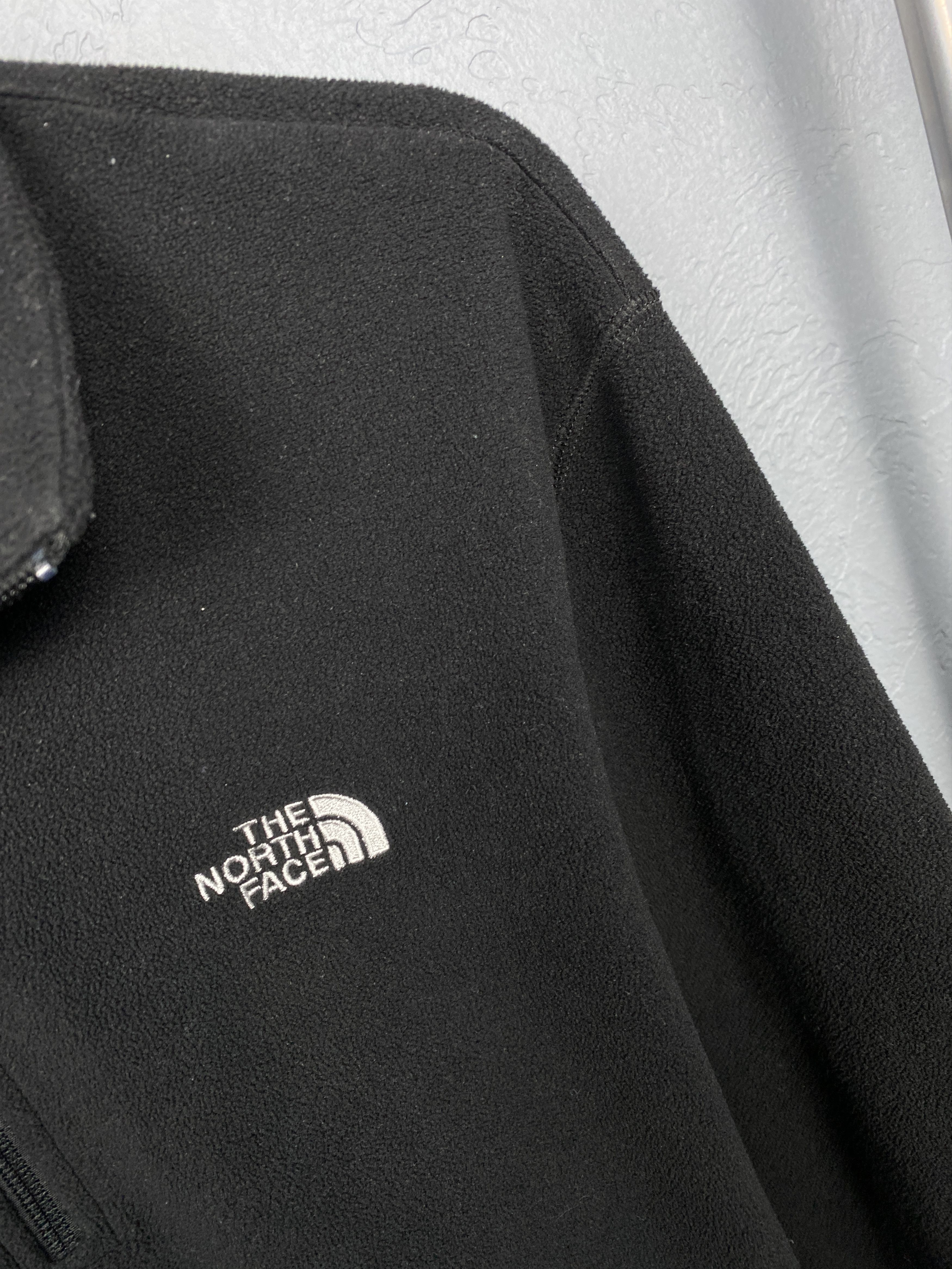 The North Face The North Face Vintage Mens Quarter Zip 1\4 Fleece Jacket Size US L / EU 52-54 / 3 - 3 Thumbnail