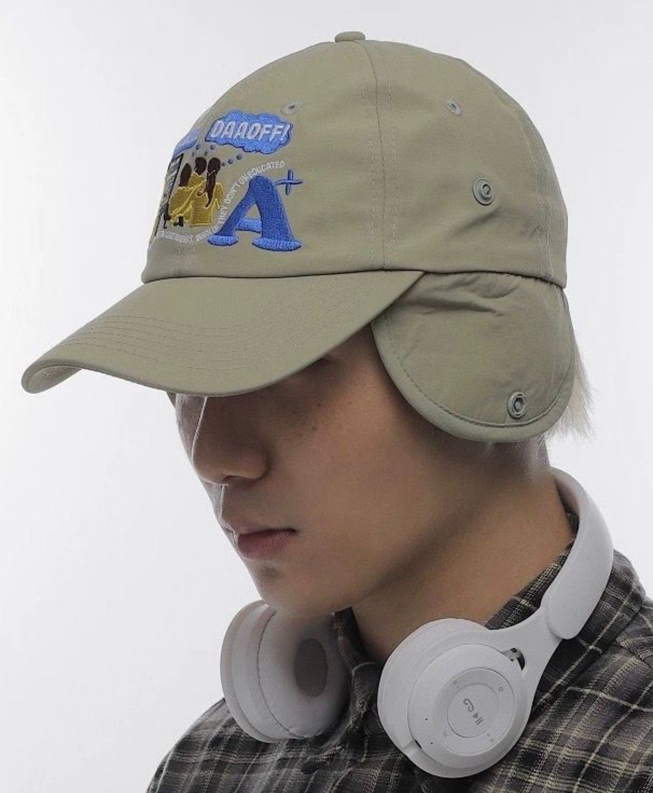 Japanese Brand Streetwear y2k embroidered ball cap trapper hat Size ONE SIZE - 1 Thumbnail
