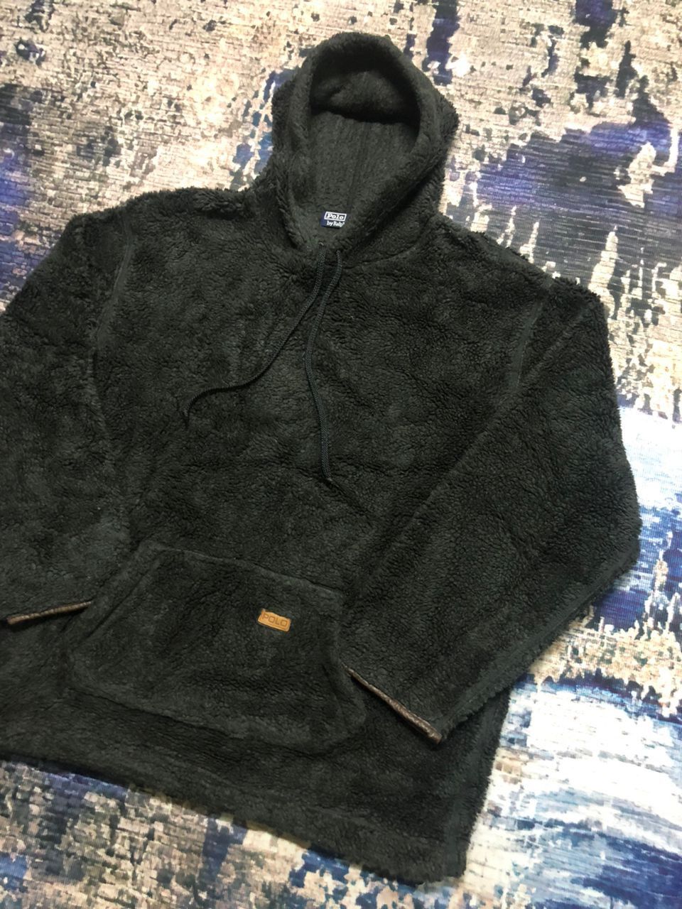 Polo Ralph Lauren 90s Polo Ralph Lauren Fullover Hoodie Fleece Deep Pile Size US L / EU 52-54 / 3 - 5 Thumbnail