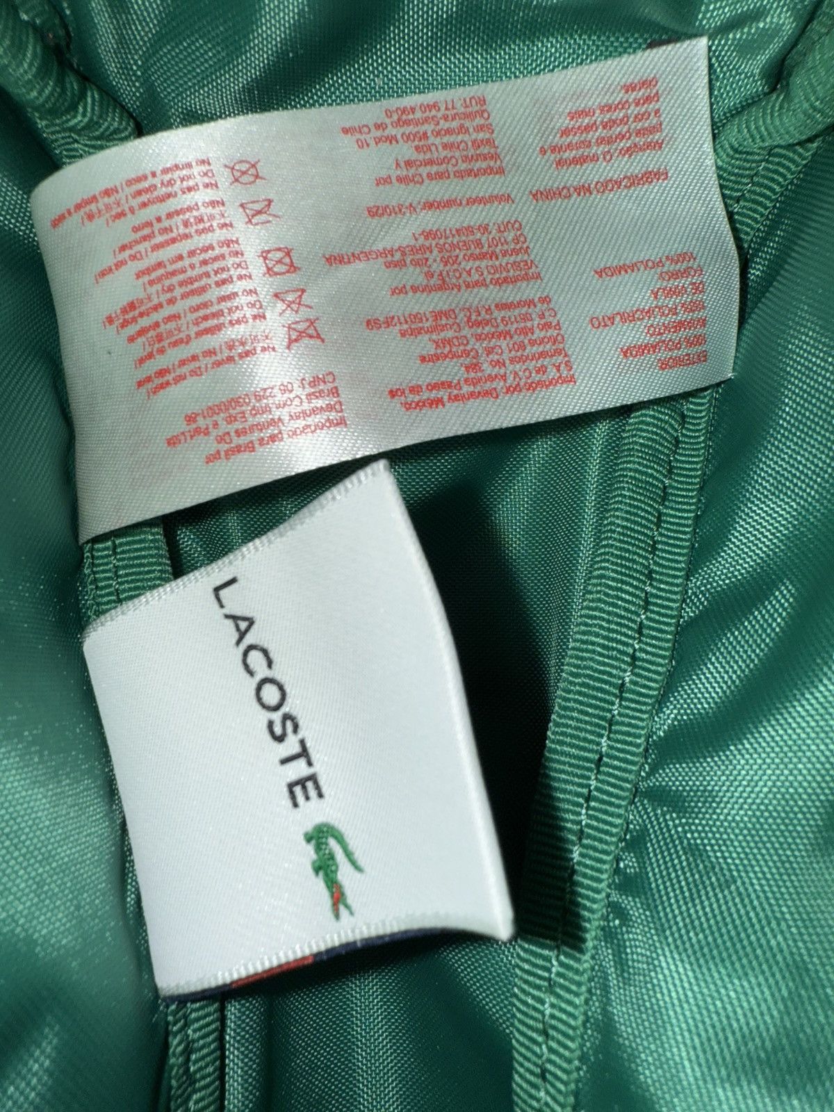 Lacoste × Supreme Supreme x Lacoste Messenger Bag (Green) Size ONE SIZE - 4 Thumbnail