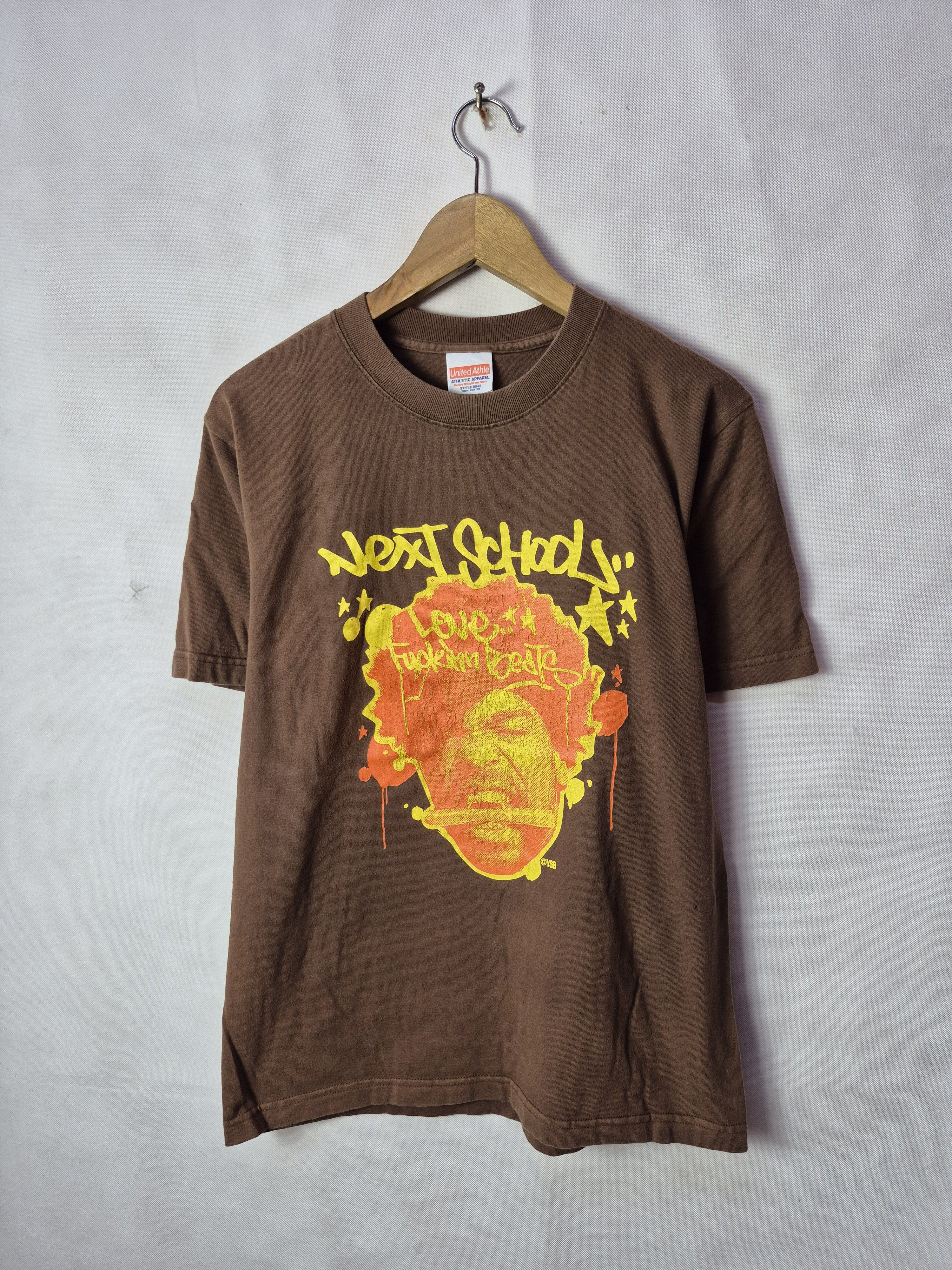 Rap Tees 🔥 Next School HHD Studio Rap Tees Graffiti Hiphop Size US M / EU 48-50 / 2 - 3 Thumbnail