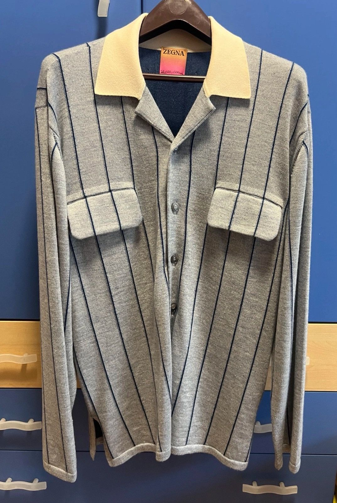 Ermenegildo Zegna × The Elder Statesman Cashmere Overshirt Size US M / EU 48-50 / 2 - 1 Thumbnail
