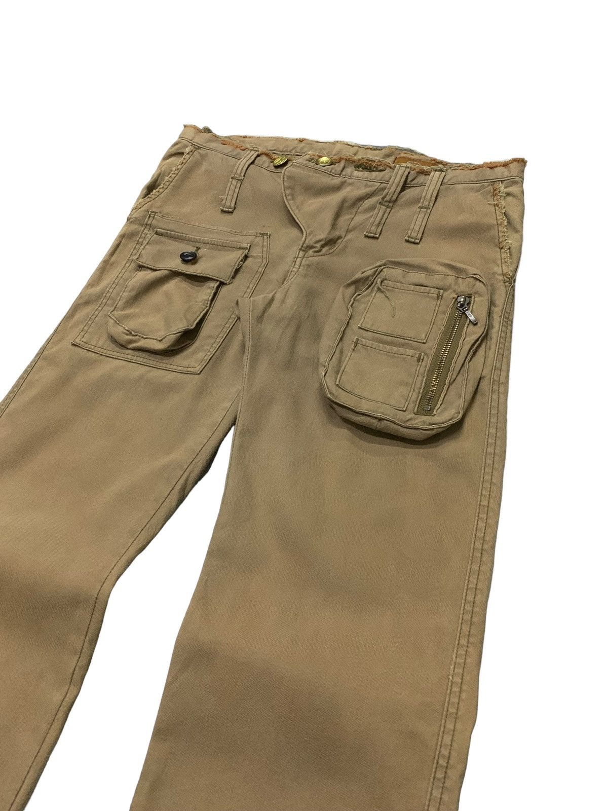 Edwin × Junya Watanabe LGB Style Edwin E Function Flared Multi Pocket Cargo Pants Size US 30 / EU 46 - 7 Thumbnail