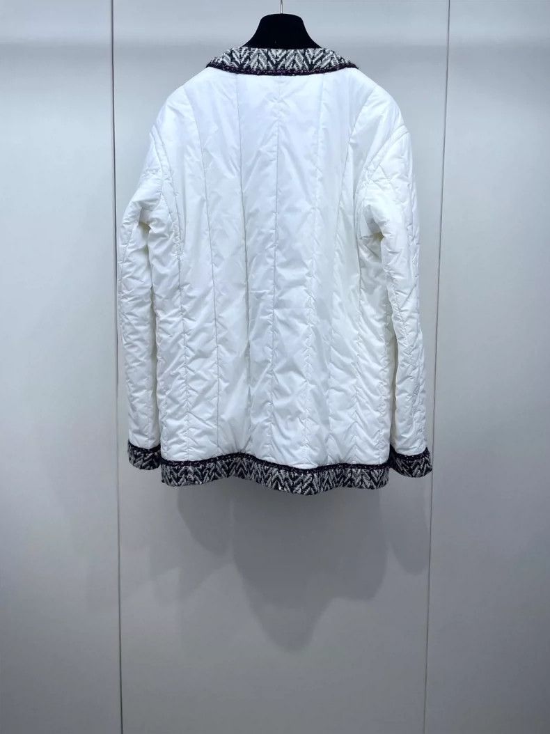 Chanel Chanel Forest series white cotton jacket 2504-Nextarrow Size XS / US 0-2 / IT 36-38 - 2 Thumbnail