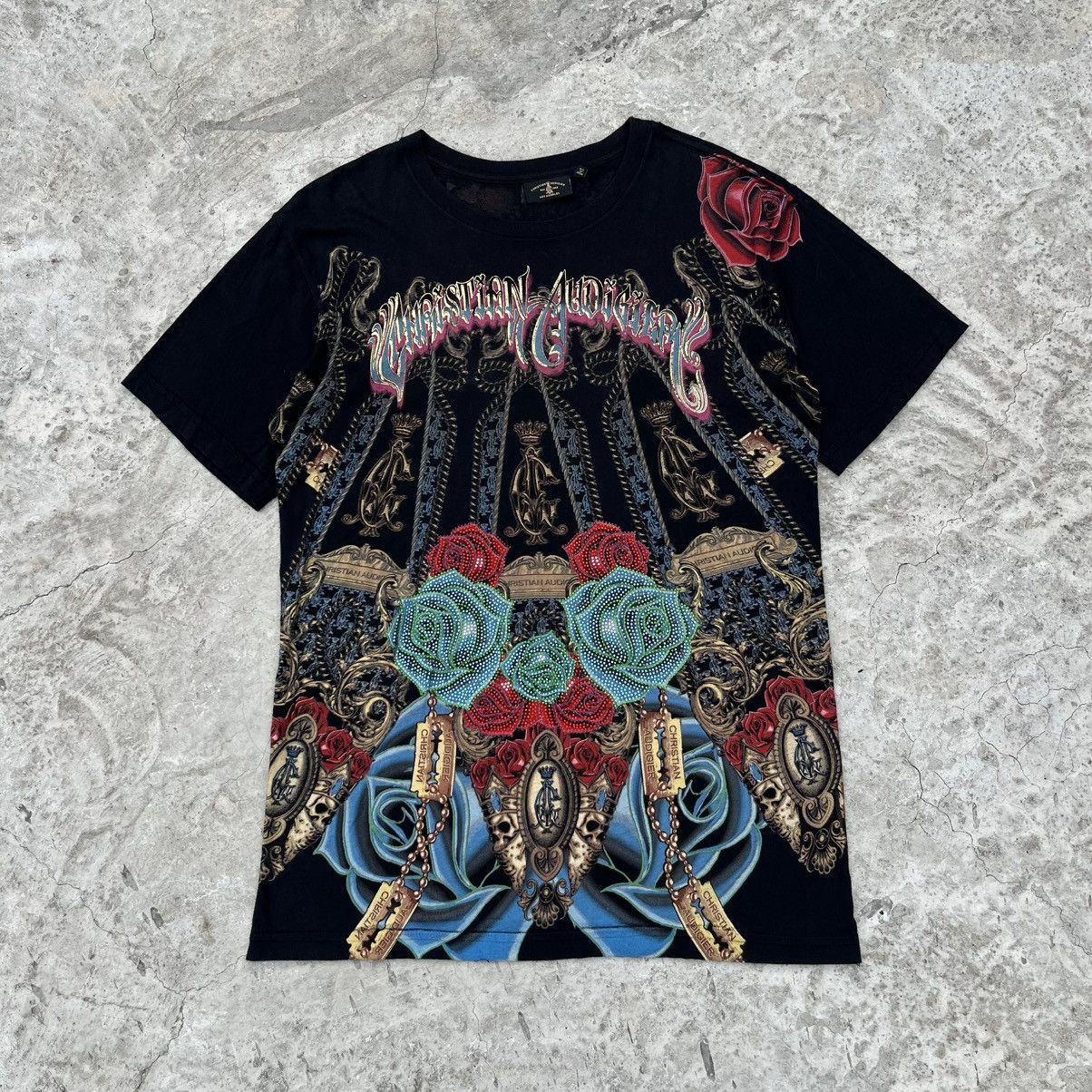 Christian Audigier Christian Audigier Tatoo tee Size US L / EU 52-54 / 3 - 1 Thumbnail
