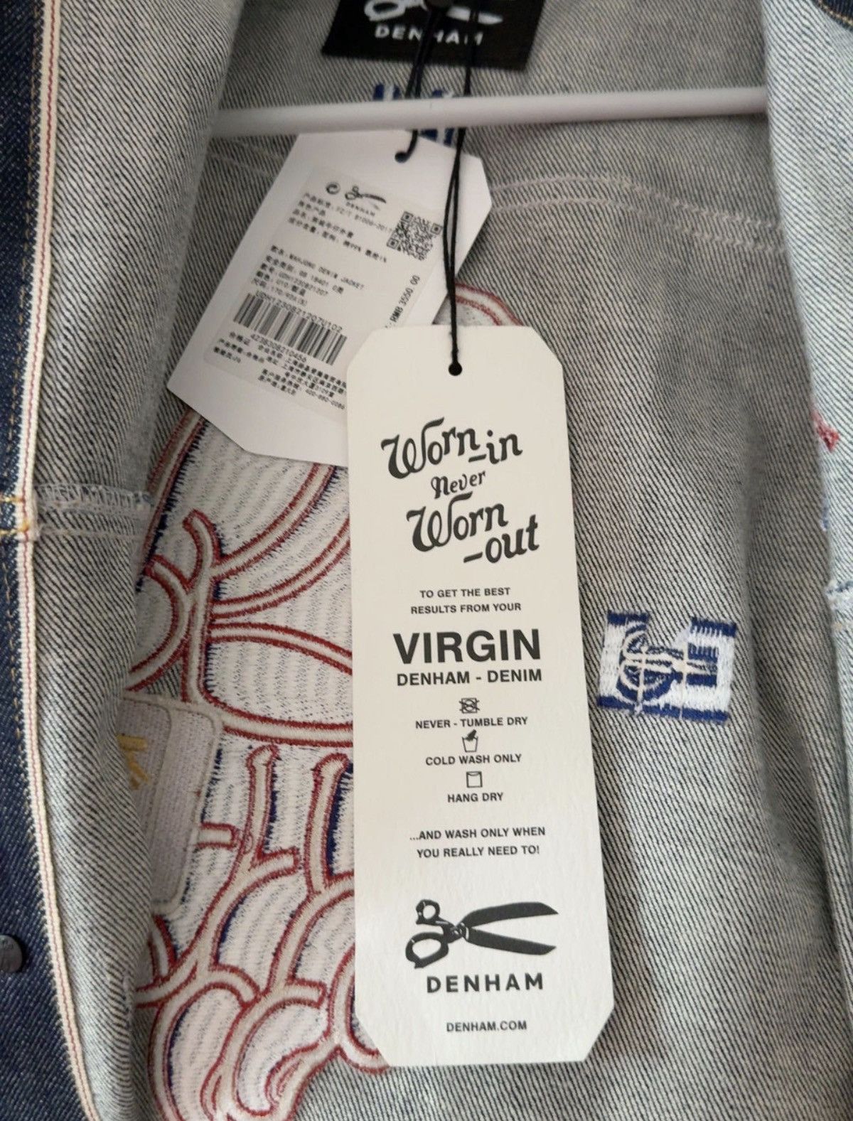 DENHAM Brand new with tags Denham denim jacket Size XS / US 0-2 / IT 36-38 - 2 Thumbnail