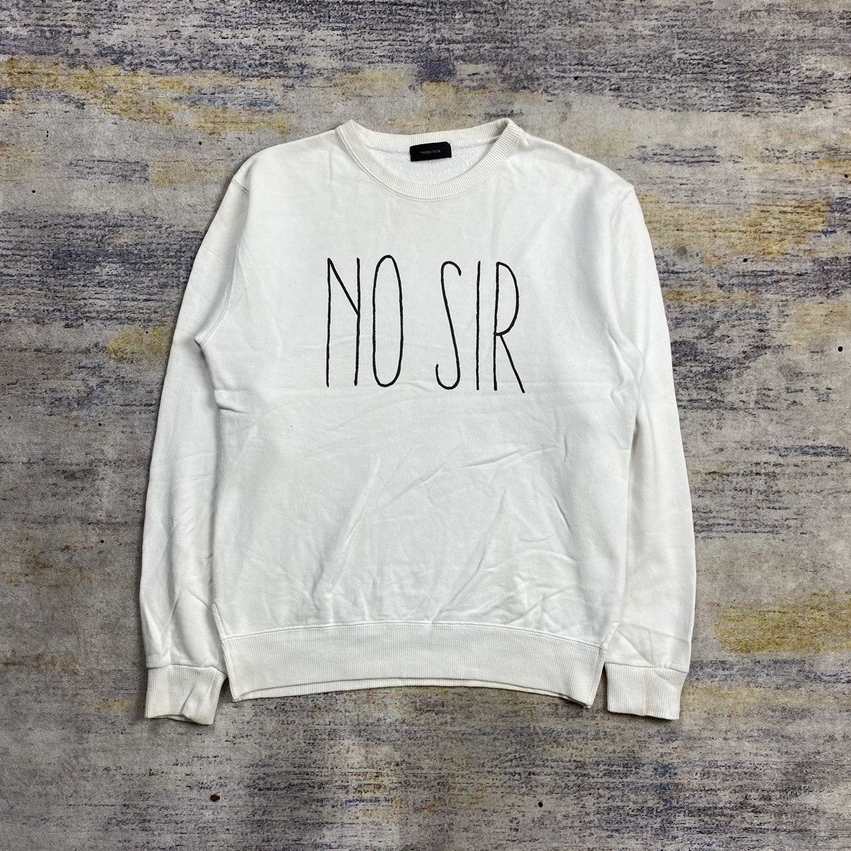 Undercover undercover No Sir Sweatshirt Size US S / EU 44-46 / 1 - 1 Thumbnail