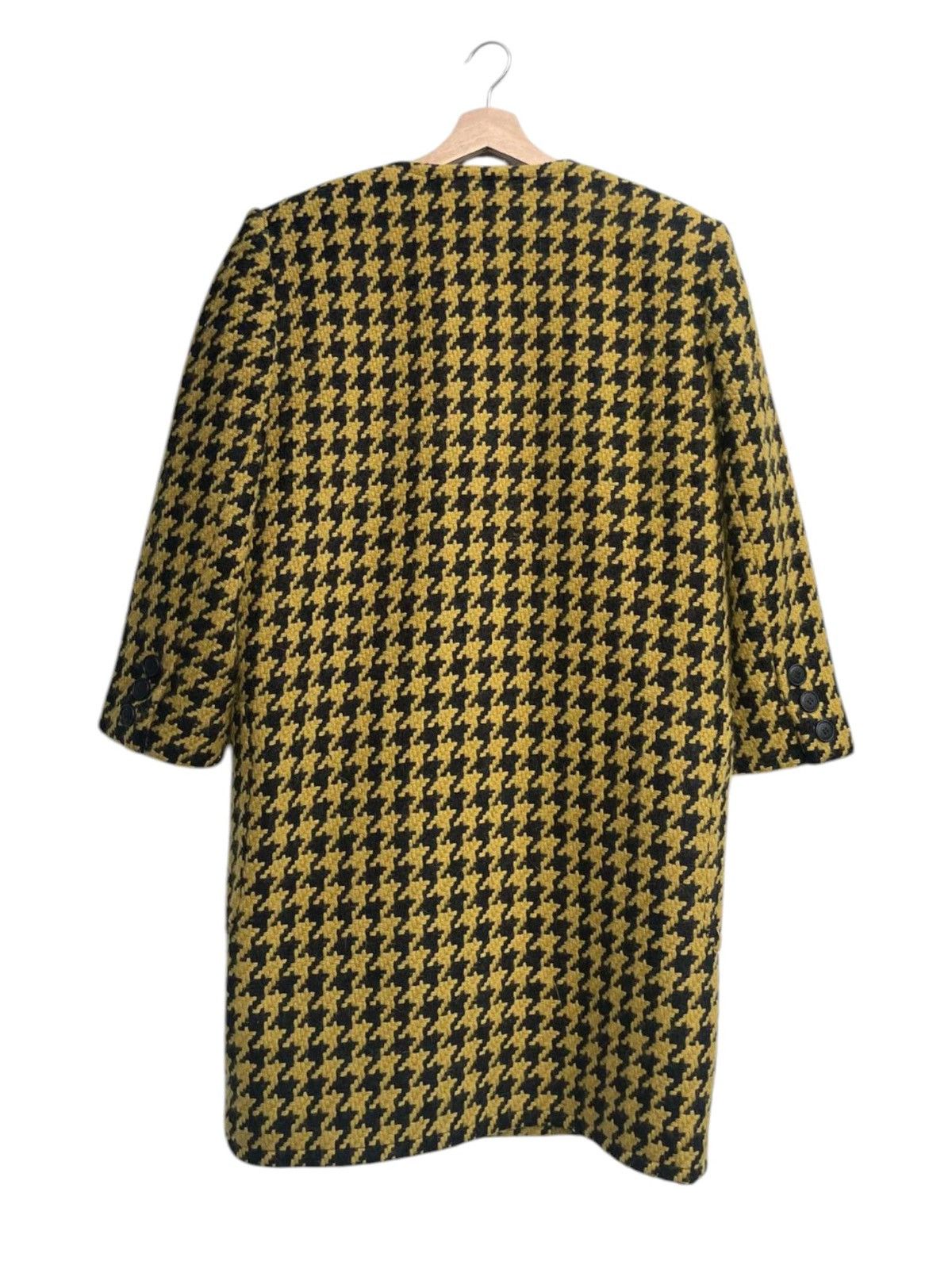 Givenchy Vintage Givenchy Life Tweed Check Wool Blend Coat Size M / US 6-8 / IT 42-44 - 5 Thumbnail