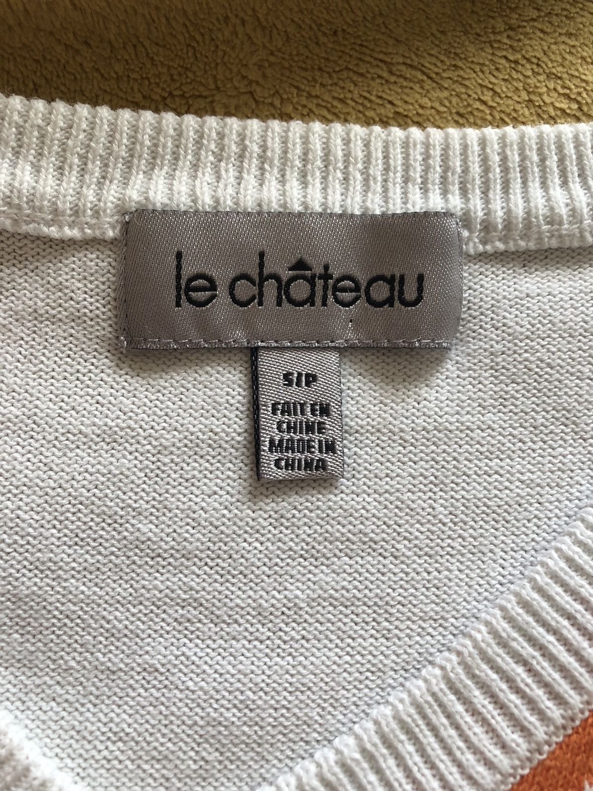Designer × Vintage LE CHATEAU VINTAGE DESIGNER FRENCH SWEATER Size US S / EU 44-46 / 1 - 2 Thumbnail