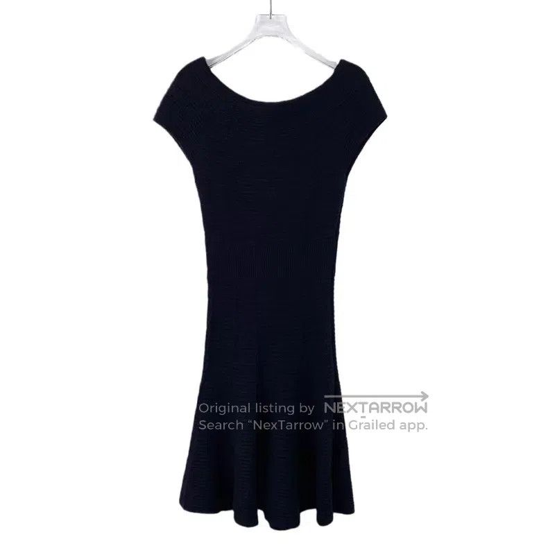 Dior Dior Black cashmere sleeveless knitted dress Size M / US 6-8 / IT 42-44 - 2 Thumbnail