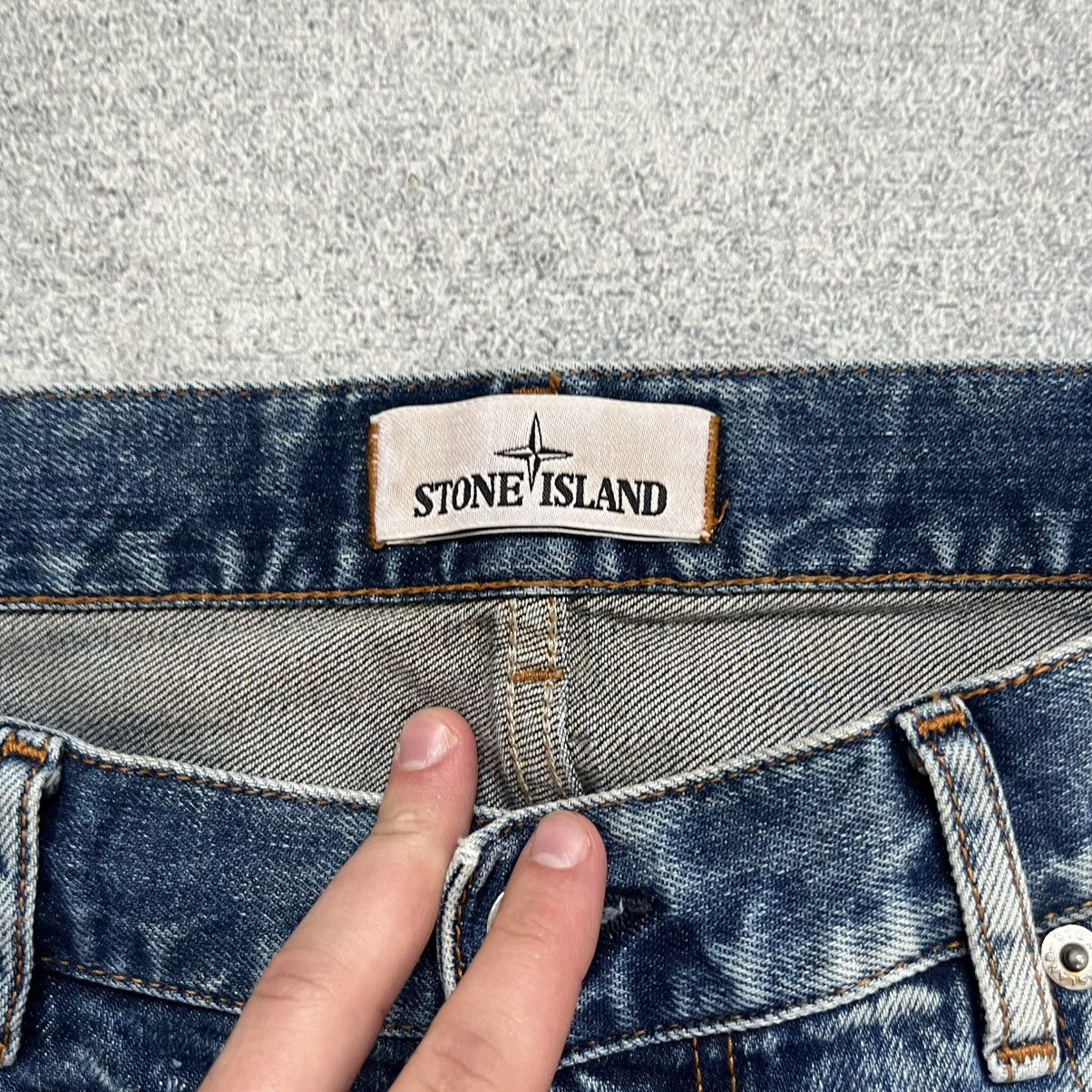 Stone Island Stone Island Jeans Denim Pants Vintage Logo y2k archive Size US 32 / EU 48 - 11 Thumbnail