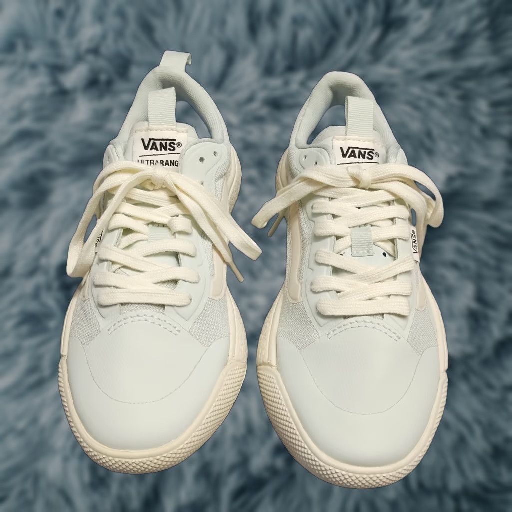 Vans Vans UltraRange Ultracush Sneakers Women Size 5 Blue White Athletic Lace Up 721356 NWOB 90s Theme Size US 5 / IT 35 - 1 Thumbnail